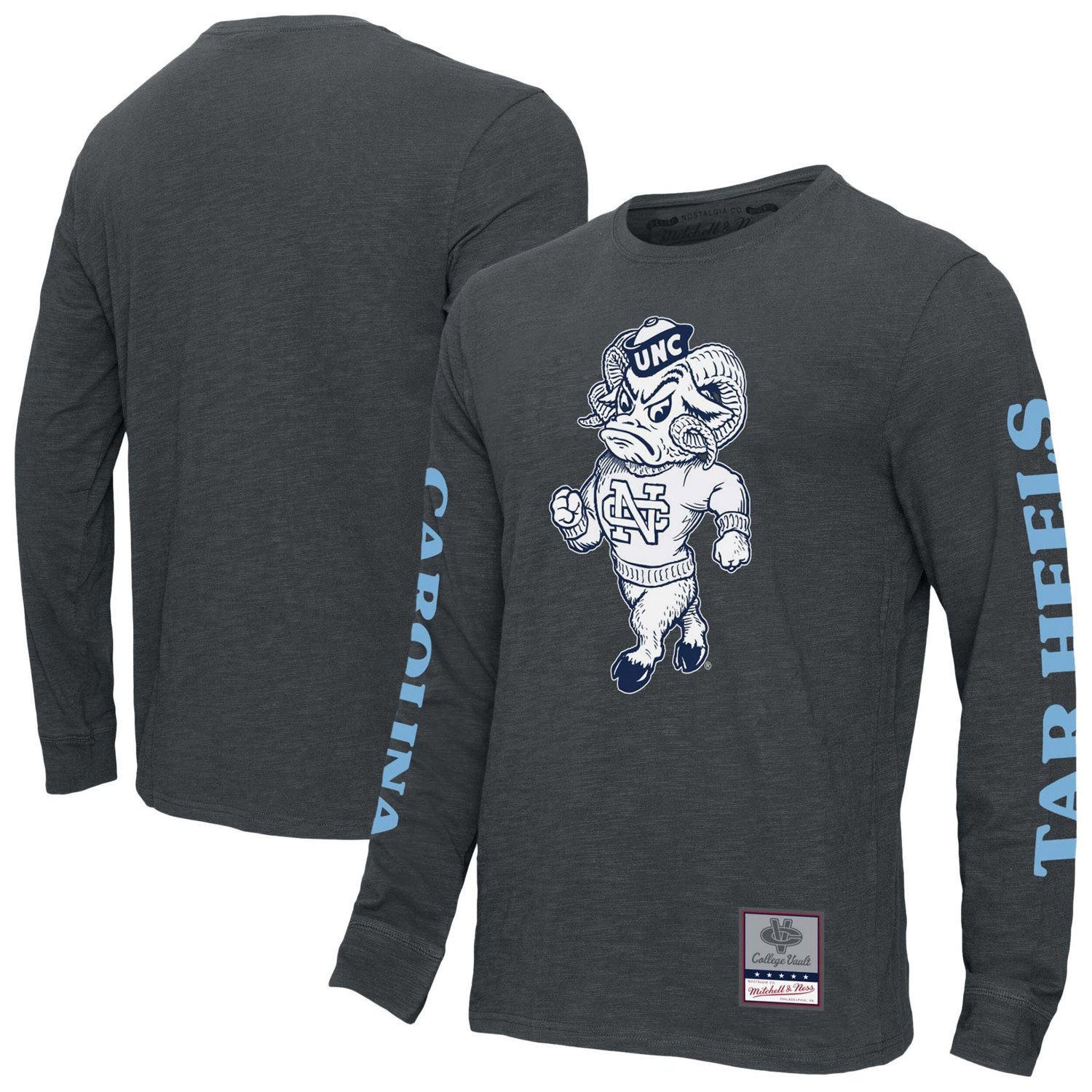 Mitchell  Ness North Carolina Tar Heels Team Pride Long Sleeve T-Shirt                                                           - view number 1