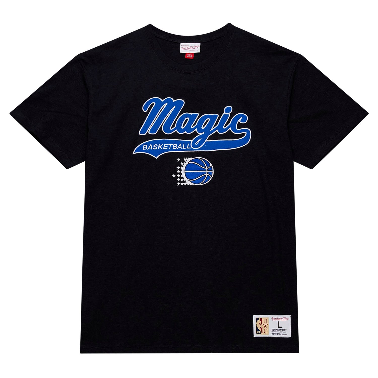 Mitchell  Ness Orlando Magic Hardwood Classics Felt Applique Slub T-Shirt - view number 2