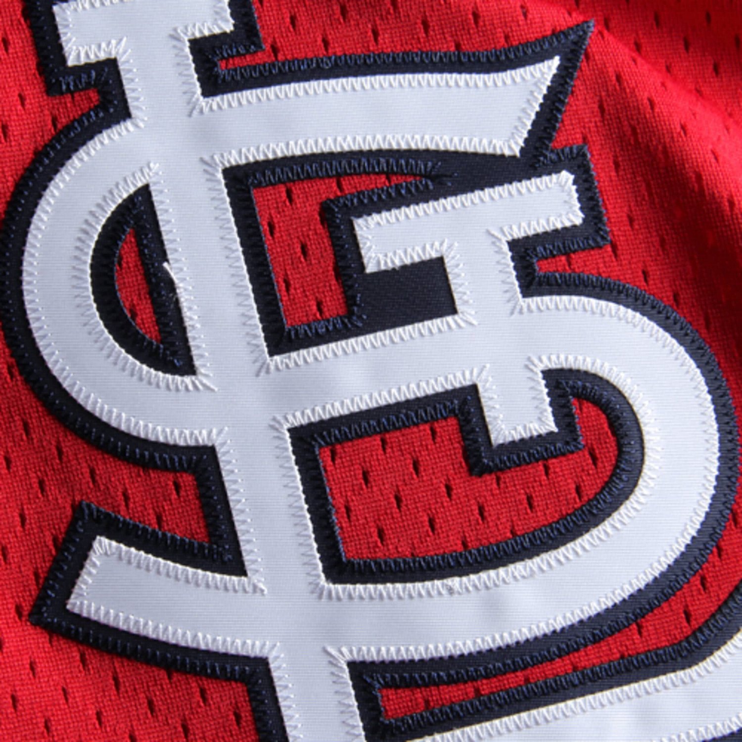 Mitchell  Ness Ozzie Smith St Louis Cardinals Cooperstown Mesh Batting Practice Jersey                                           - view number 4