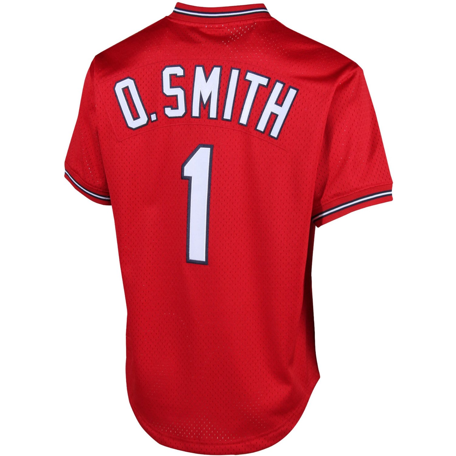 Mitchell  Ness Ozzie Smith St Louis Cardinals Cooperstown Mesh Batting Practice Jersey                                           - view number 3