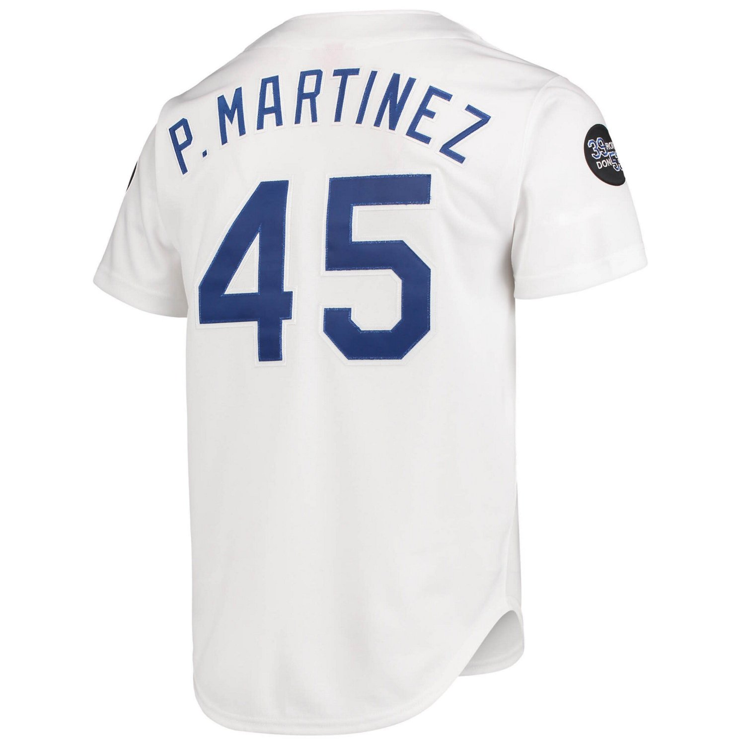 Mitchell  Ness Pedro Martinez Los Angeles Dodgers 1993 Cooperstown Collection Home Authentic Jersey                              - view number 3