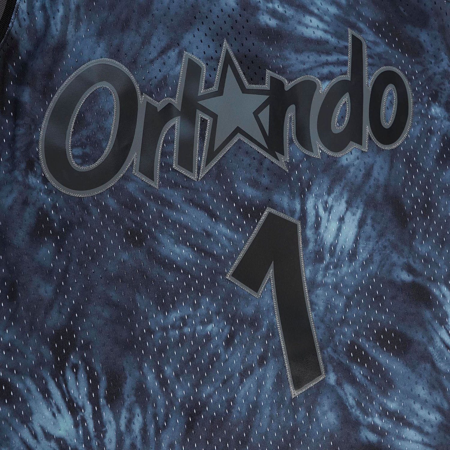 Mitchell  Ness Penny Hardaway Orlando Magic Hardwood Classics 1984 85 Tie-Dye Swingman Jersey                                    - view number 4