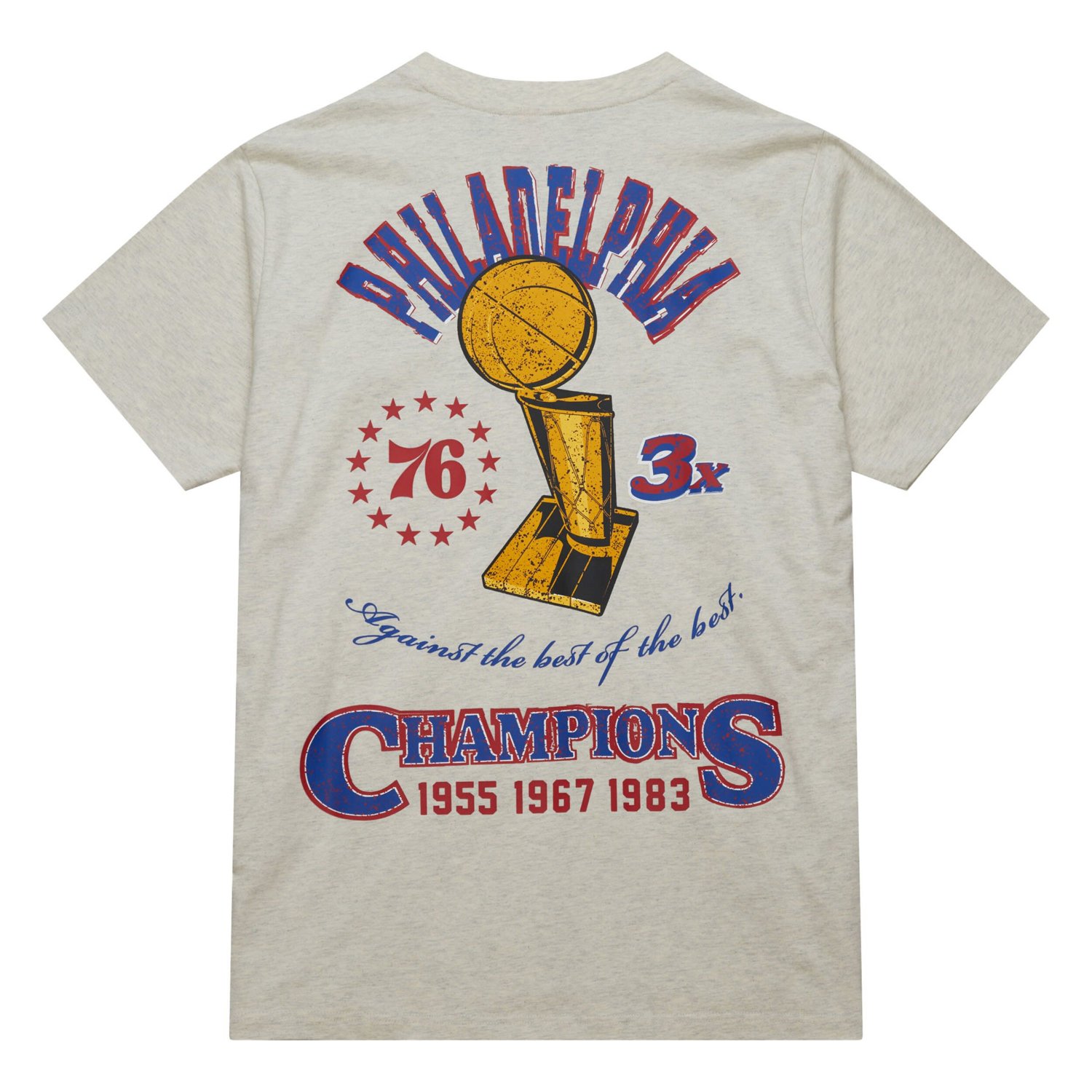Mitchell  Ness Philadelphia 76ers Hardwood Classics Legacy Defined Retro Championship T-Shirt                                    - view number 3