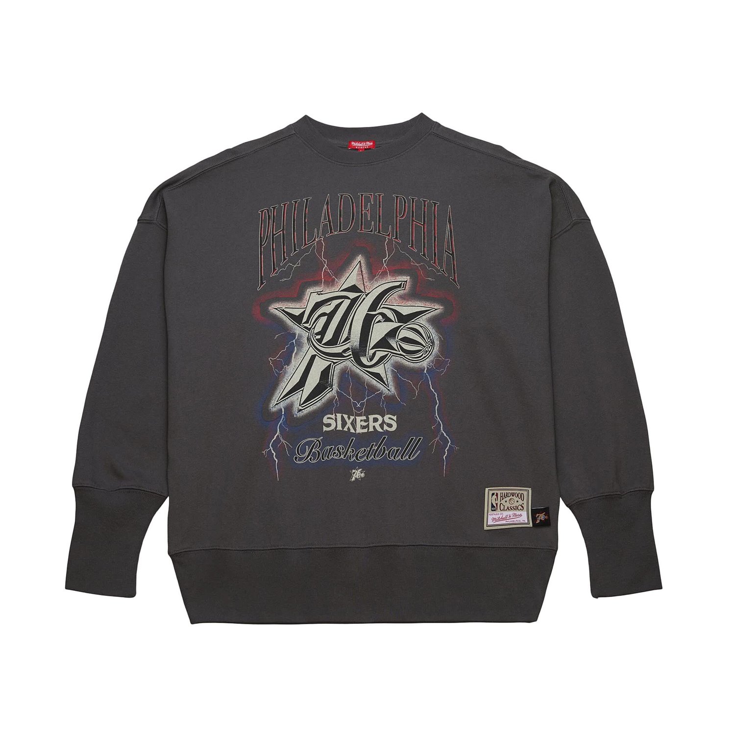 Mitchell  Ness Philadelphia 76ers Hardwood Classics Lightweight Pullover Sweatshirt - view number 2