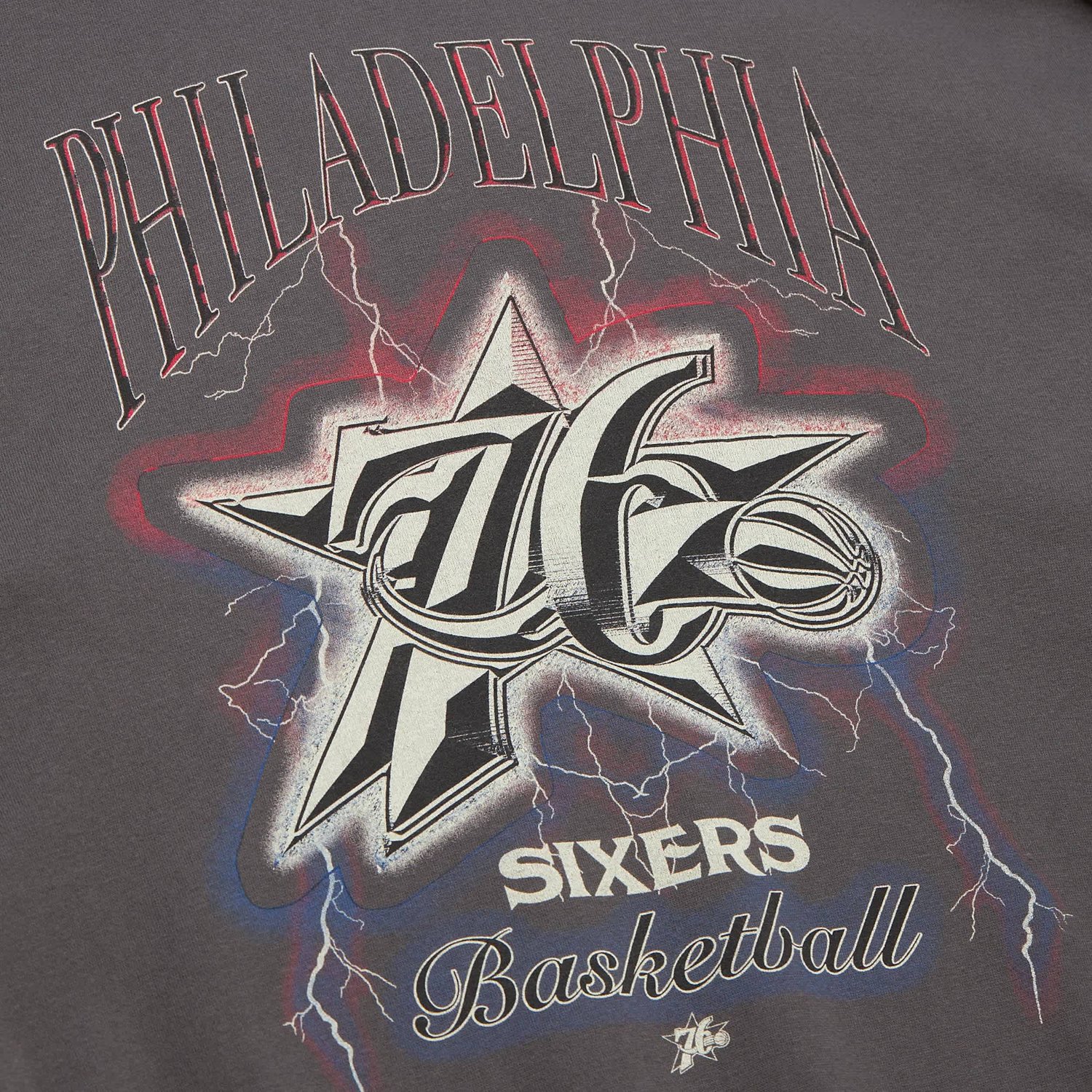 Mitchell  Ness Philadelphia 76ers Hardwood Classics Lightweight Pullover Sweatshirt - view number 4