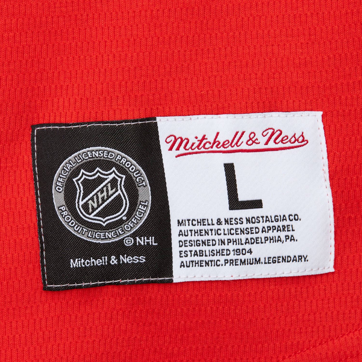 Mitchell  Ness Philadelphia Flyers Thermal Henley Long Sleeve T-Shirt - view number 4