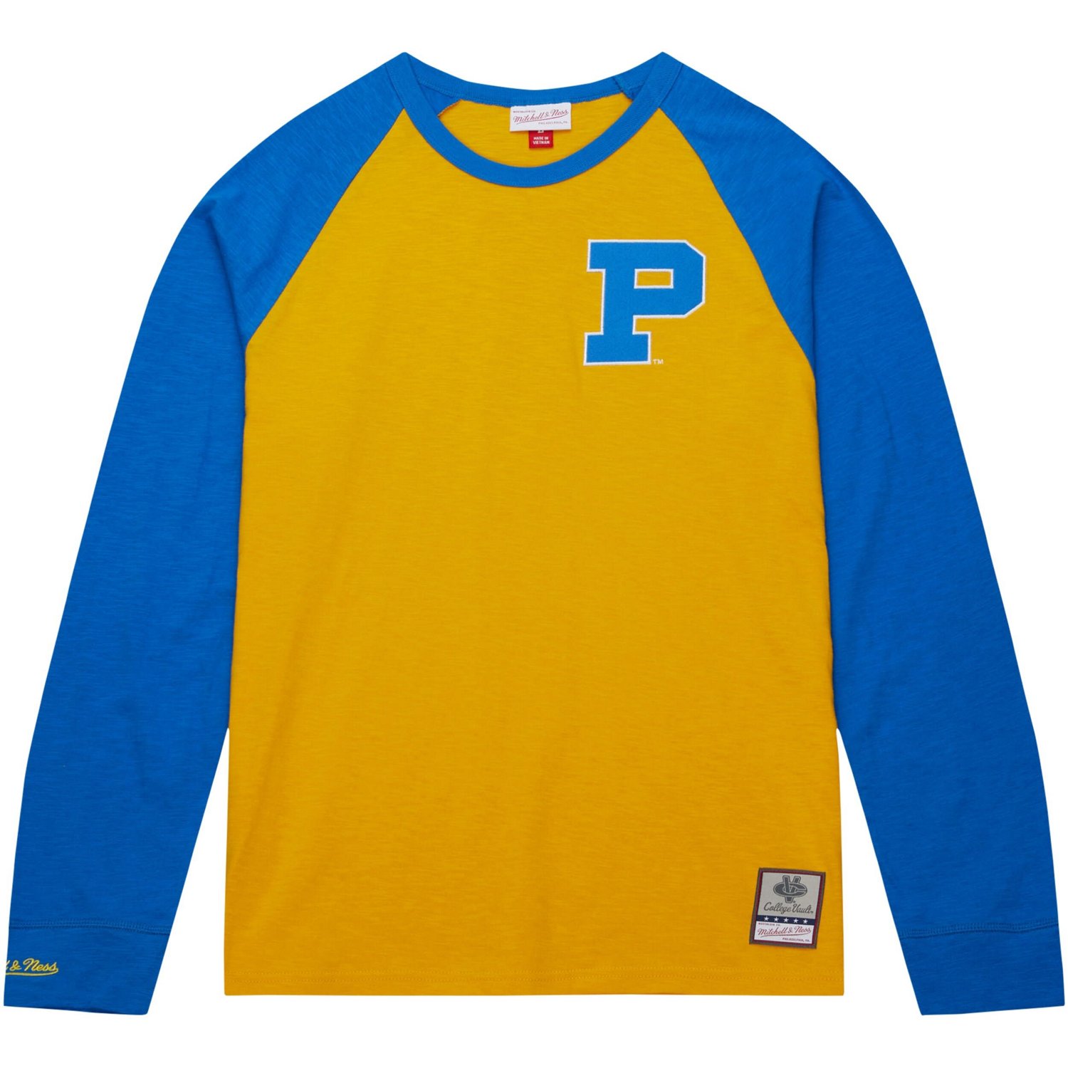 Mitchell  Ness Pitt Panthers Legendary Slub Raglan Long Sleeve T-Shirt - view number 2