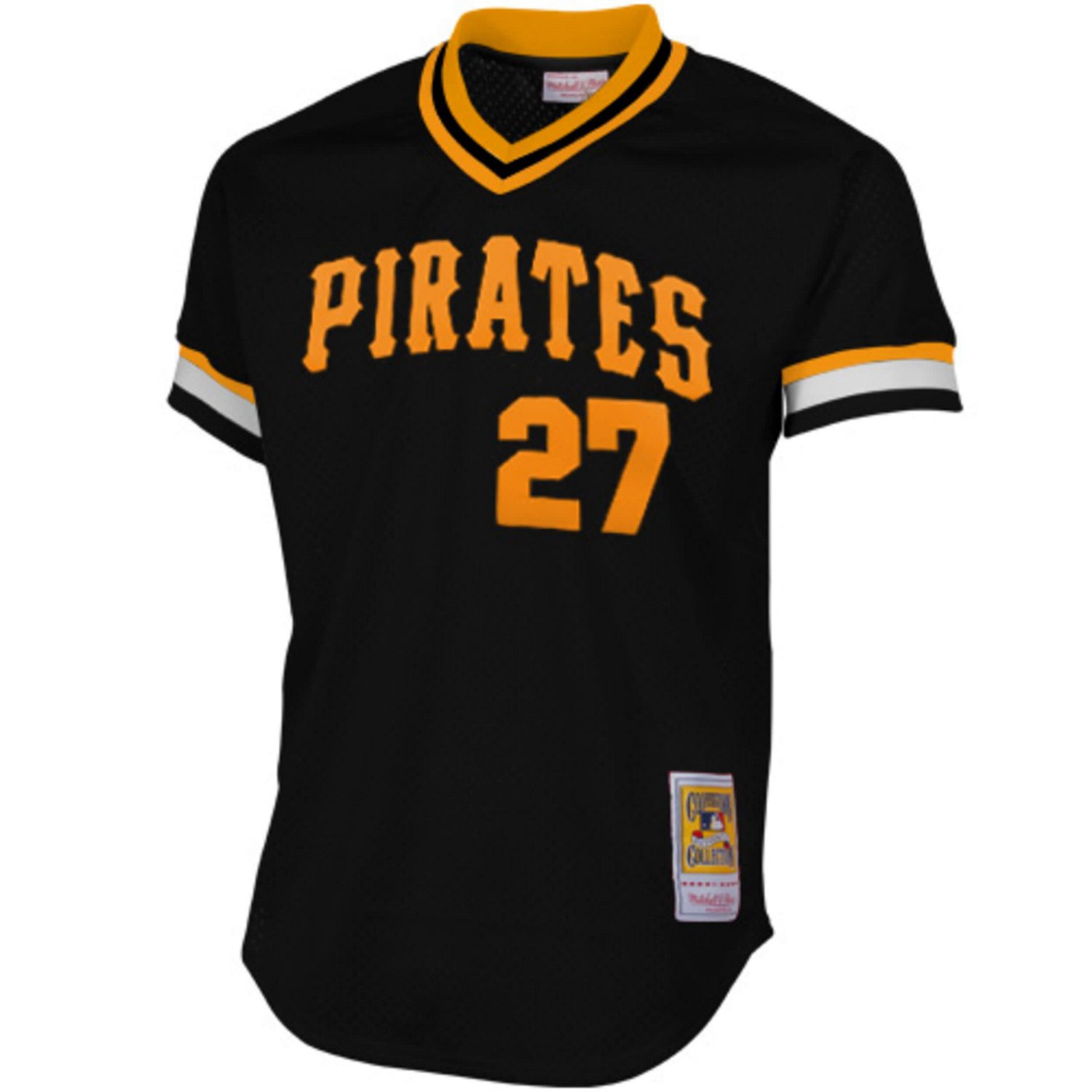 Mitchell  Ness Pittsburgh Pirates Kent Tekulve 1982 Cooperstown Collection Authentic Practice Jersey