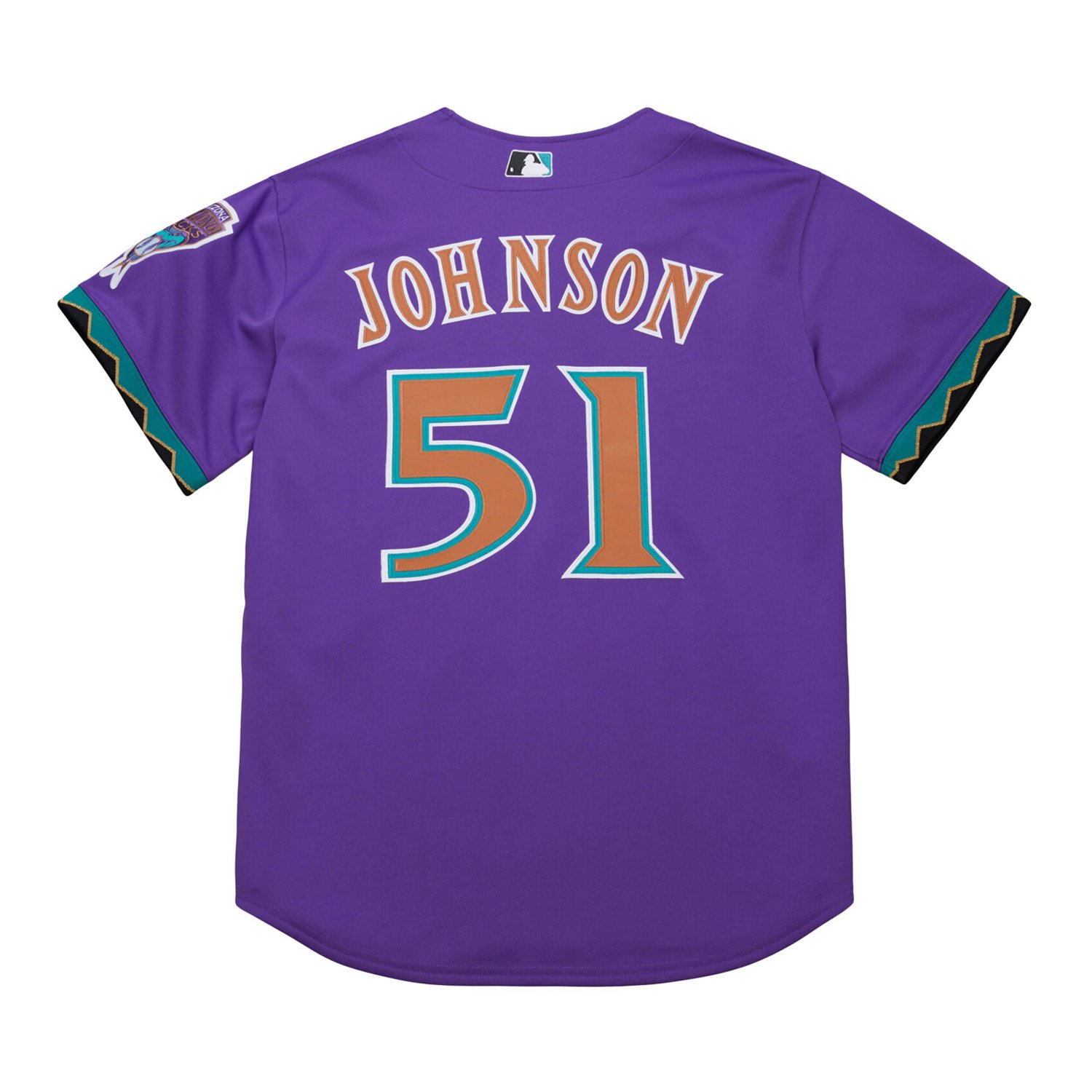 Mitchell  Ness Randy Johnson Arizona Diamondbacks 2000 Throwback Authentic Jersey - view number 3