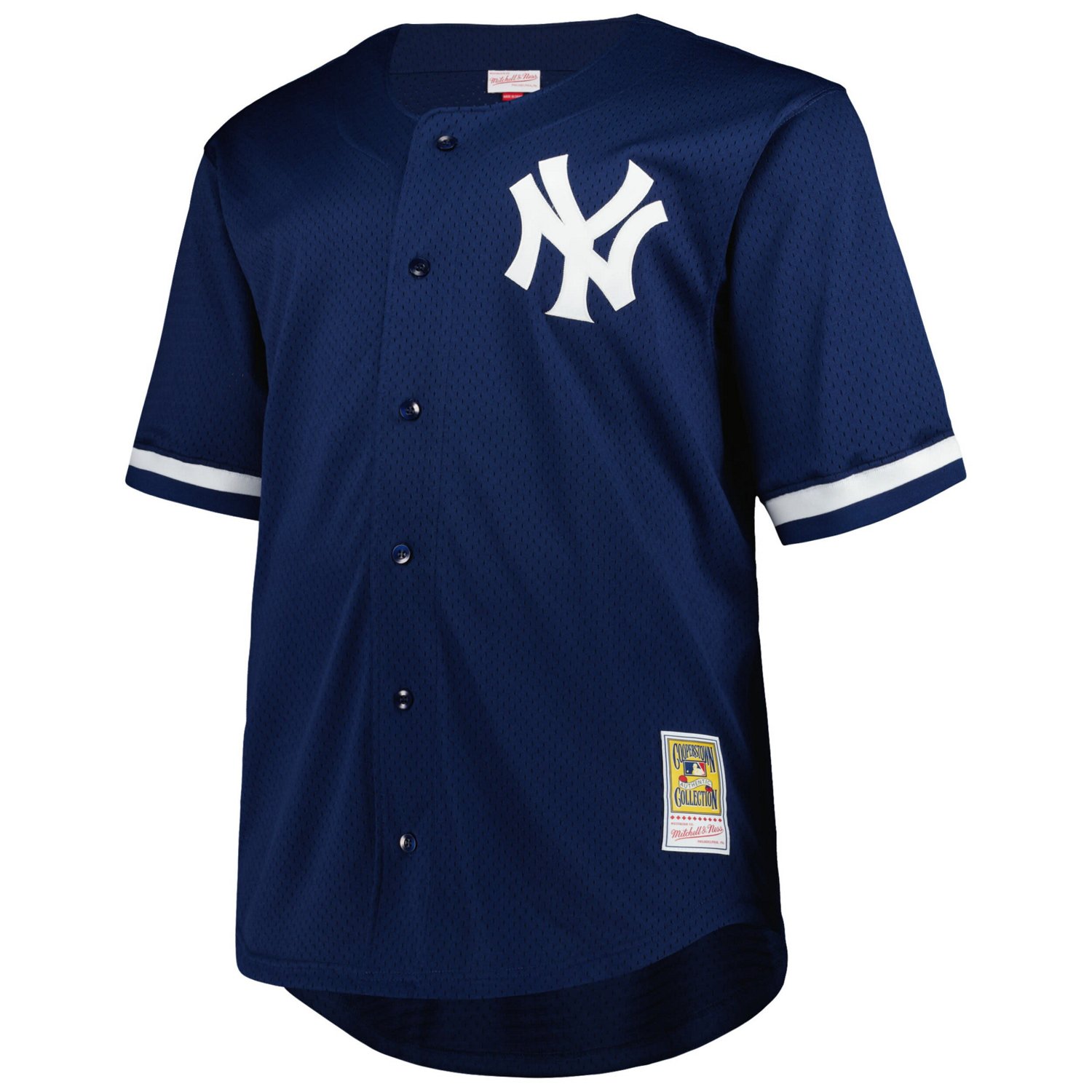 Mitchell  Ness Reggie Jackson New York Yankees Big  Tall Cooperstown Collection Mesh Batting Practice Jersey