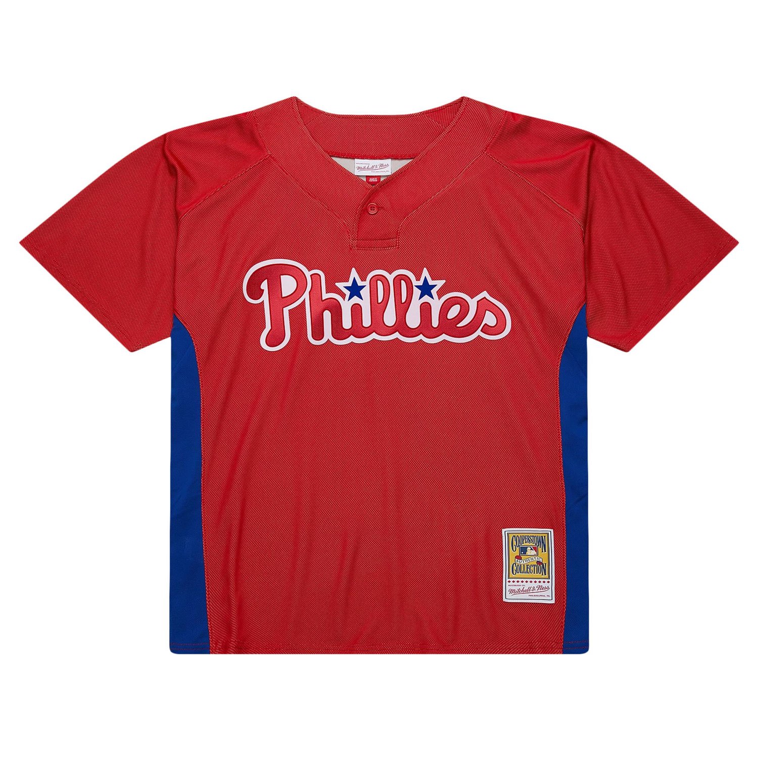 Mitchell  Ness Roy Halladay Philadelphia Phillies Cooperstown Collection 2010 Batting Practice Jersey
