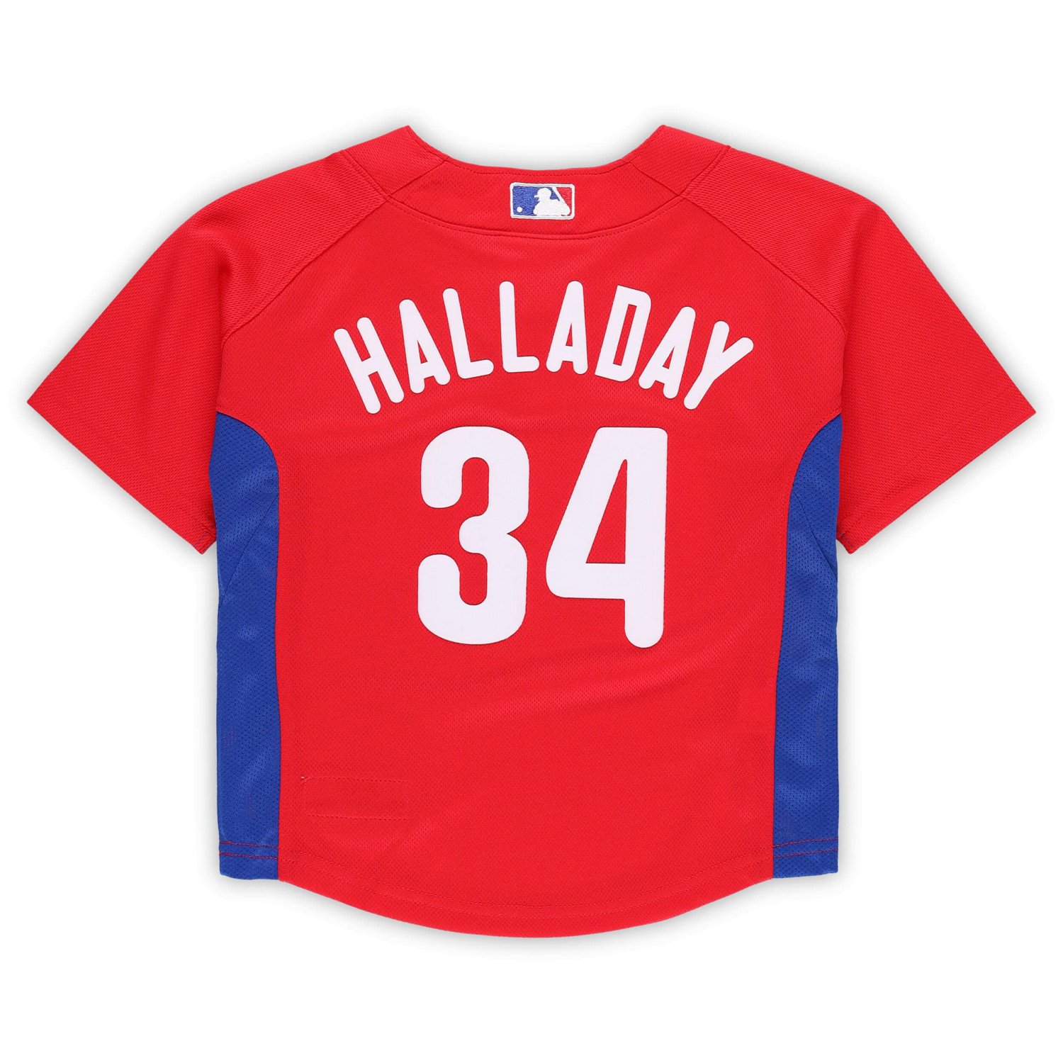 Mitchell  Ness Roy Halladay Philadelphia Phillies Cooperstown Collection Mesh Batting Practice Jersey