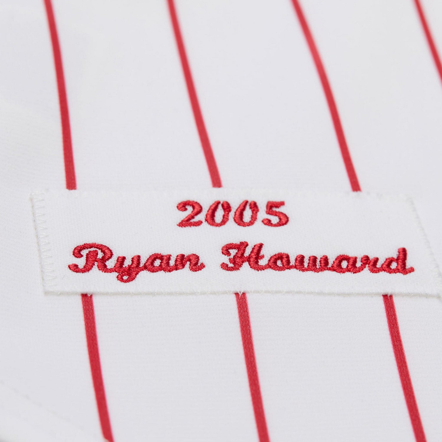 Mitchell  Ness Ryan Howard Philadelphia Phillies Cooperstown Collection Authentic Jersey - view number 4