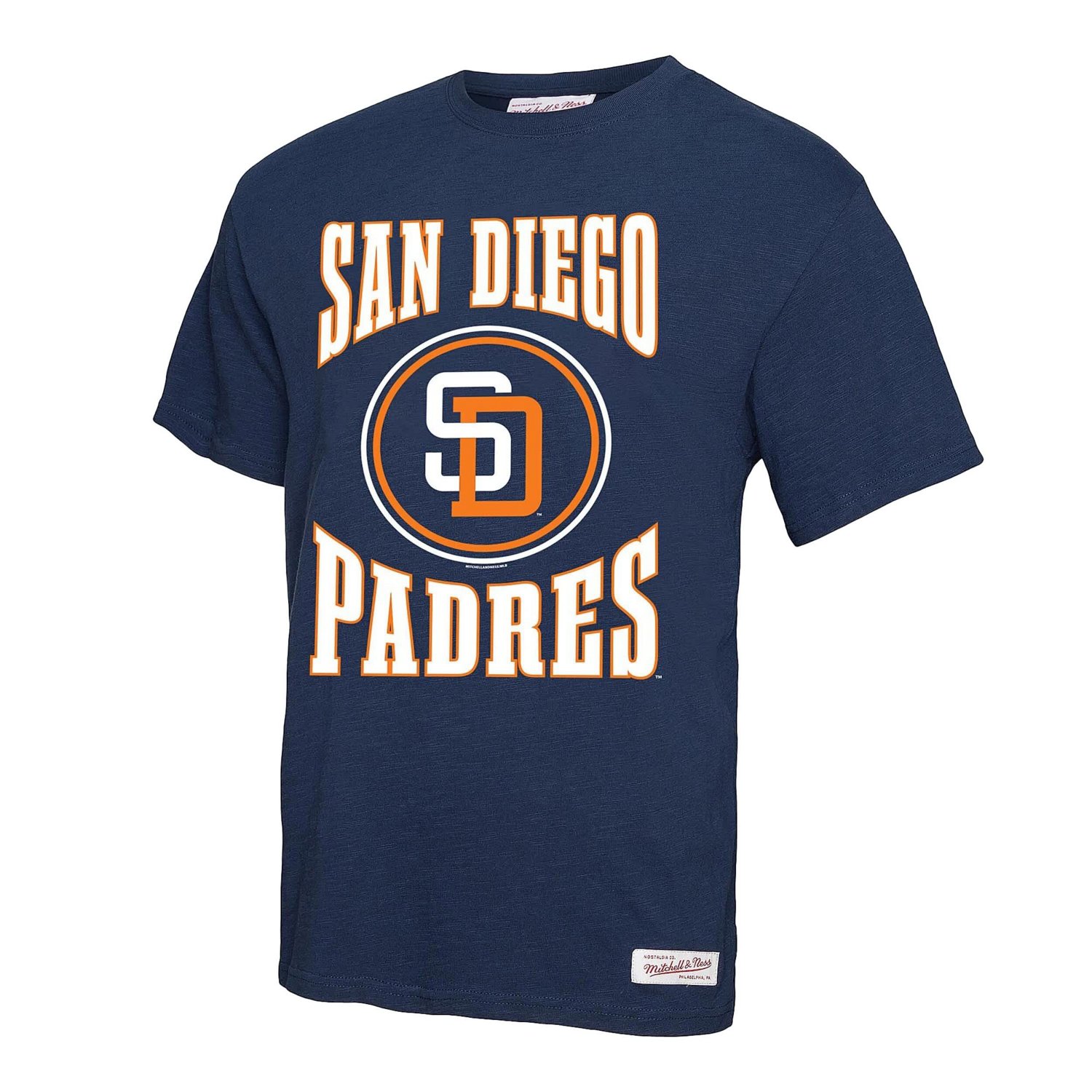 Mitchell  Ness San Diego Padres Arched Logo Slub T-Shirt - view number 2