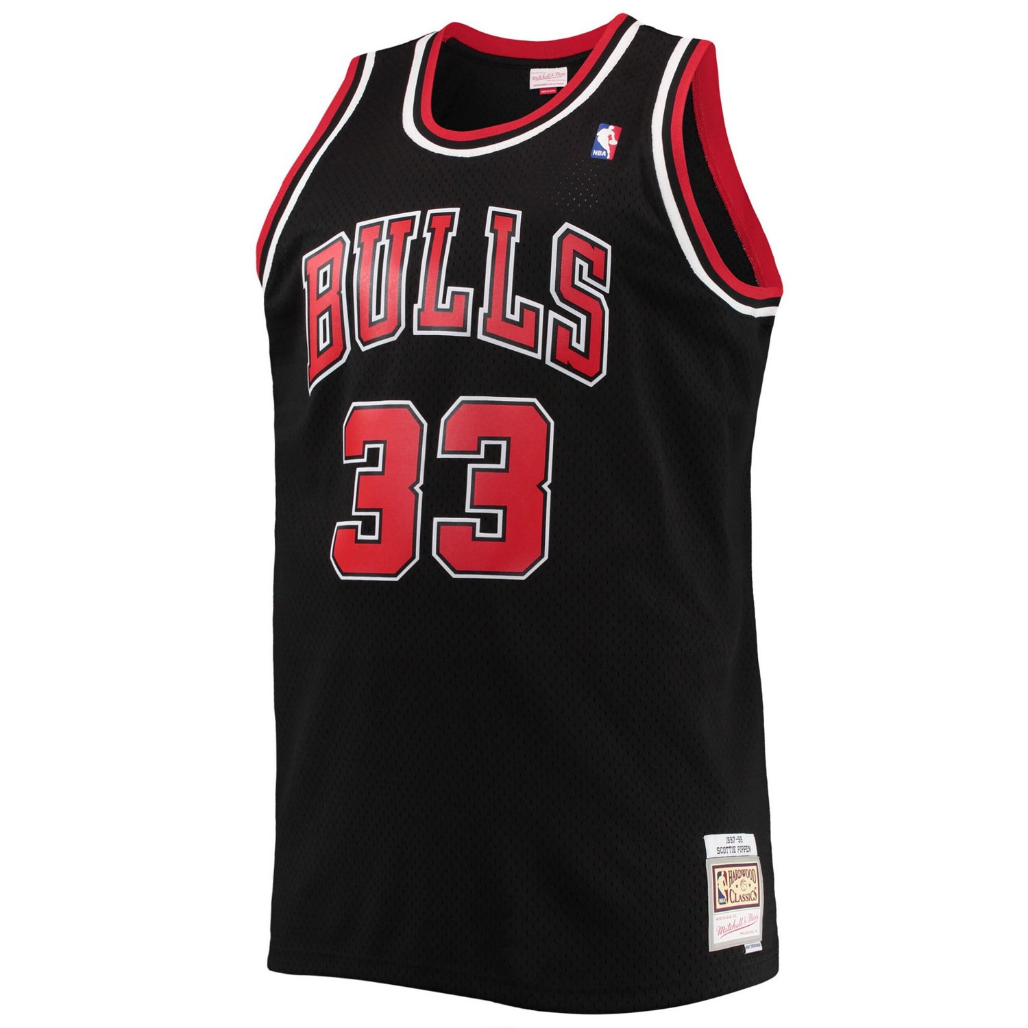 Mitchell  Ness Scottie Pippen Chicago Bulls Big  Tall Hardwood Classics Swingman Jersey - view number 2