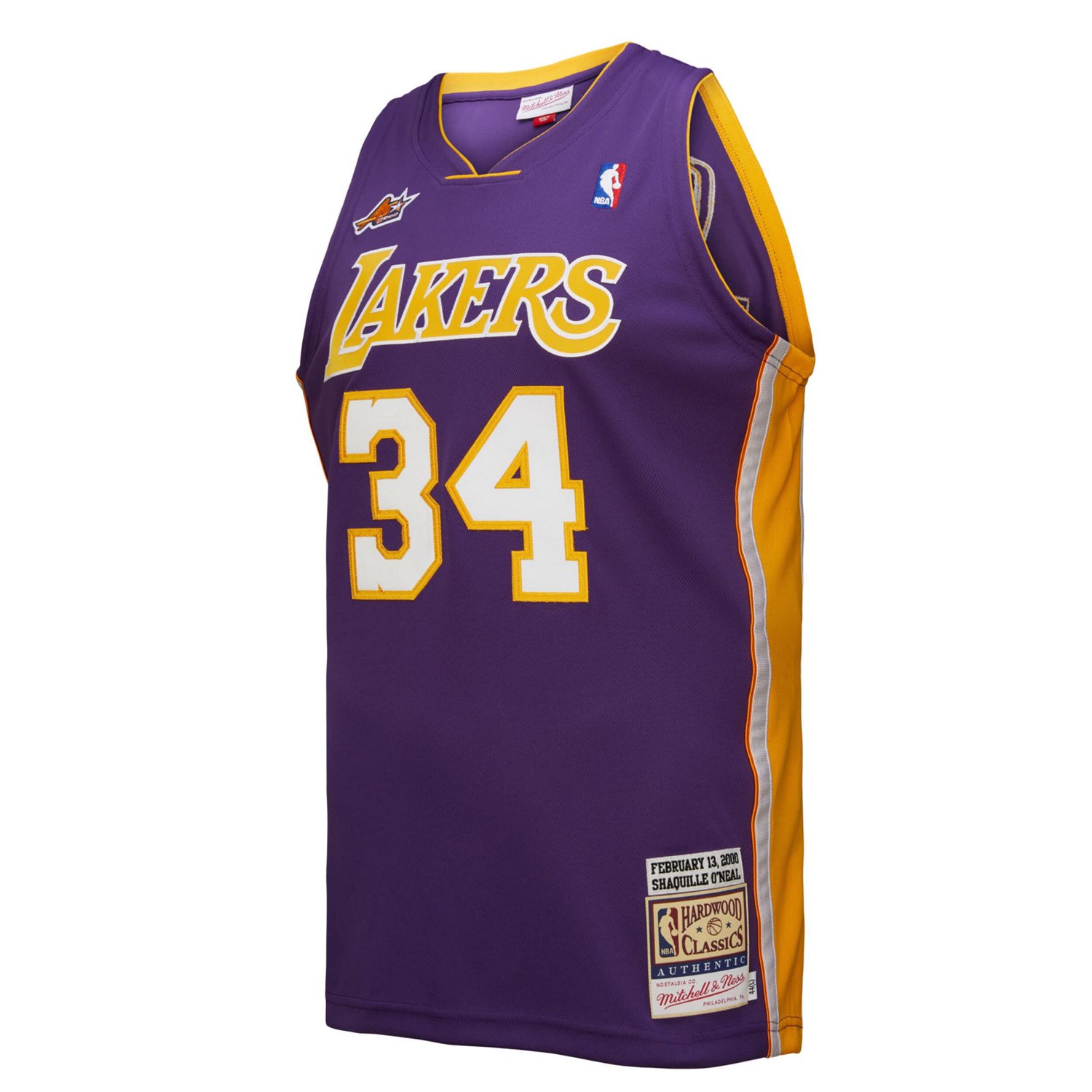 Mitchell  Ness Shaquille O'Neal Los Angeles Lakers 2000 NBA All-Star Game Authentic Jersey - view number 2