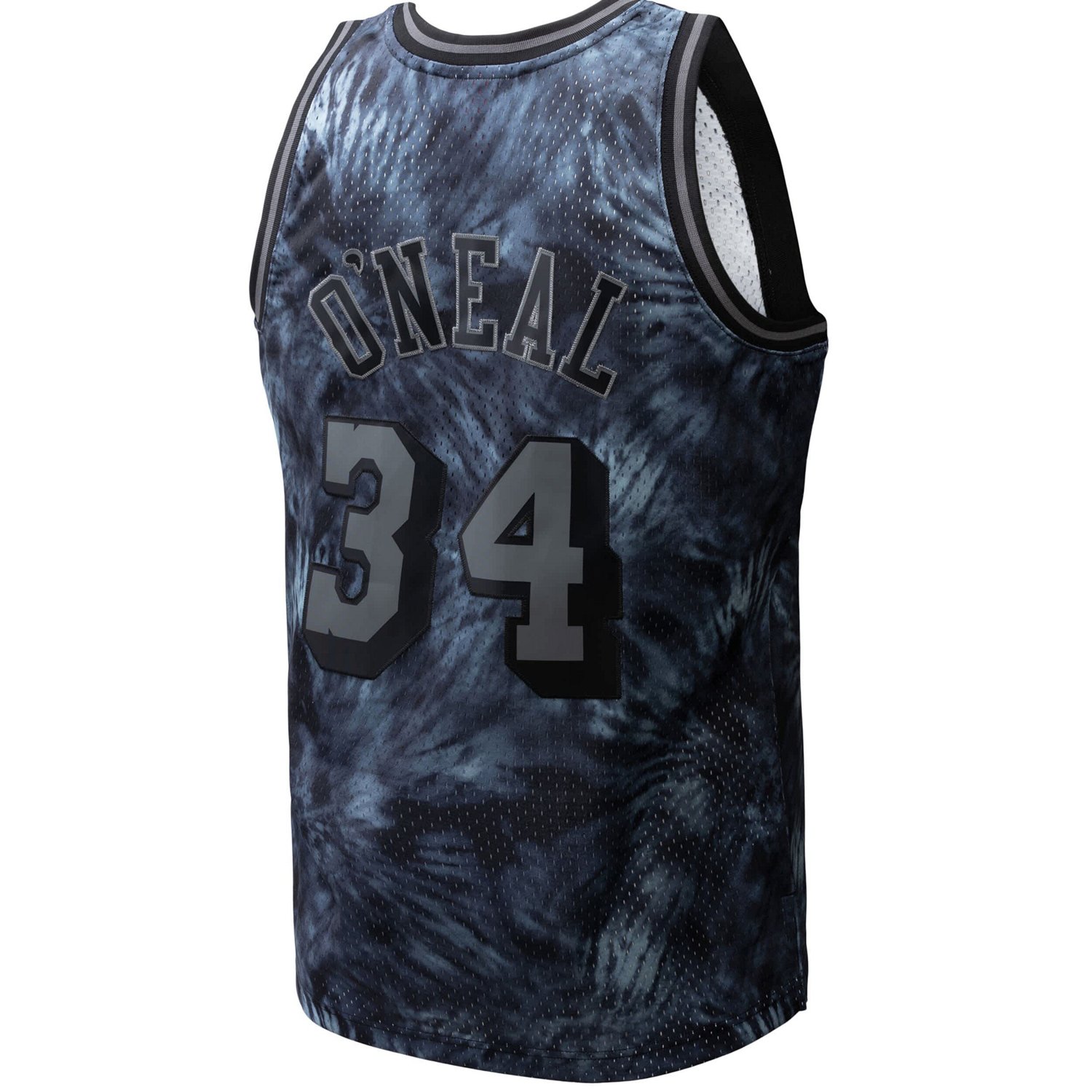 Mitchell  Ness Shaquille O'Neal Los Angeles Lakers Hardwood Classics 1996 97 Tie-Dye Swingman Jersey                             - view number 3