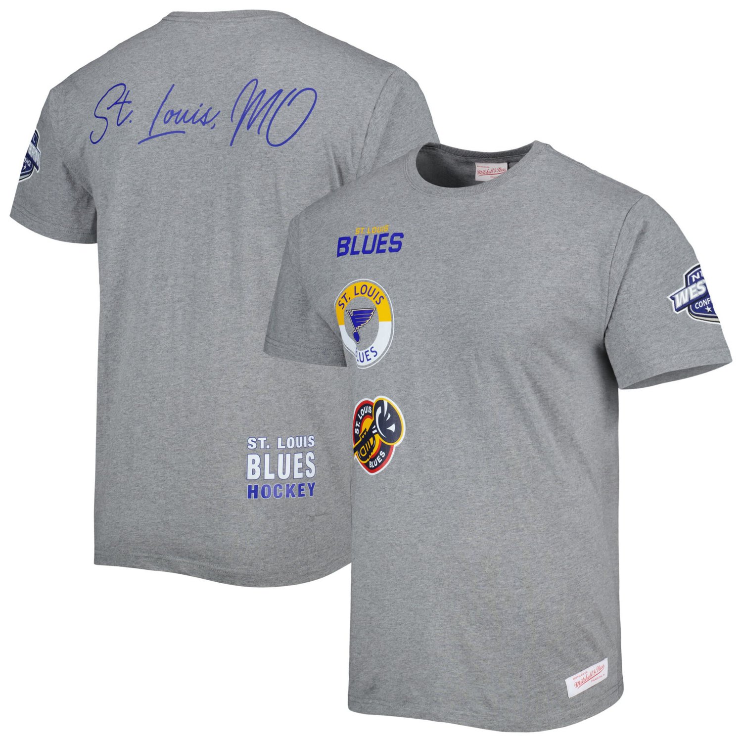 Mitchell  Ness St Louis Blues City Collection T-Shirt                                                                            - view number 1