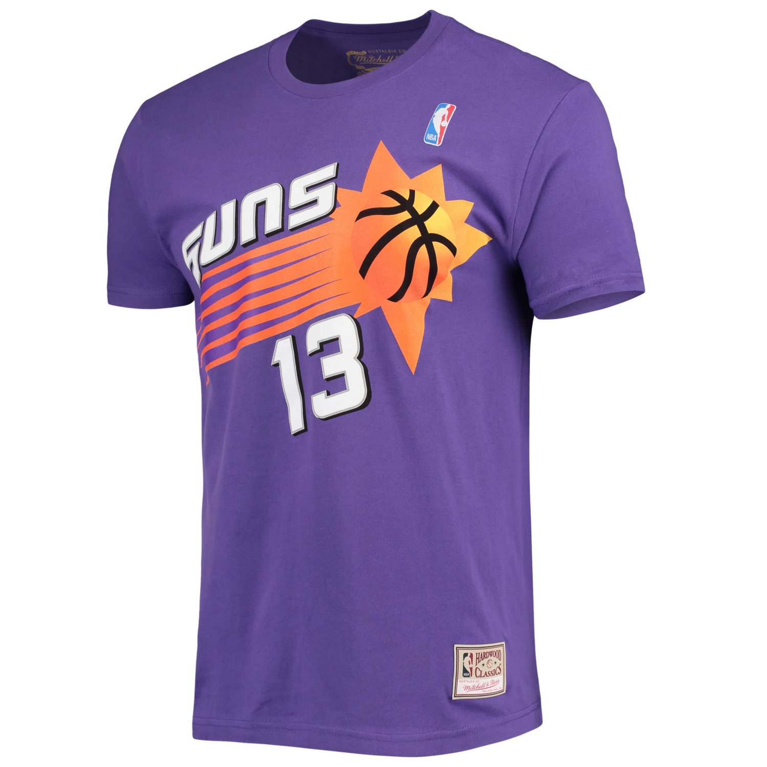 Mitchell  Ness Steve Nash Phoenix Suns Hardwood Classics Stitch Name  Number T-Shirt - view number 2