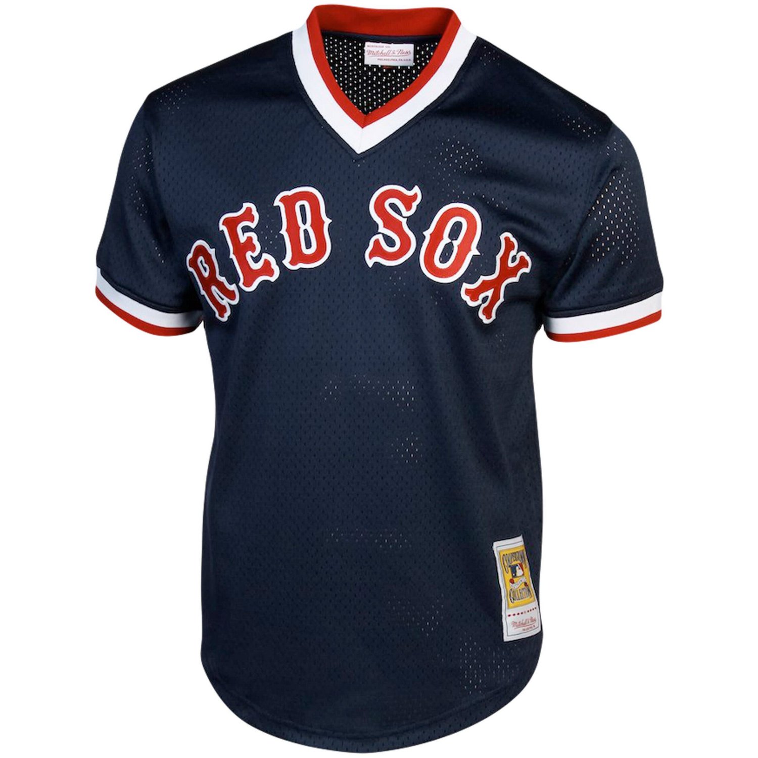 Mitchell  Ness Ted Williams Boston Red Sox Cooperstown Collection Big  Tall Mesh Batting Practice Jersey