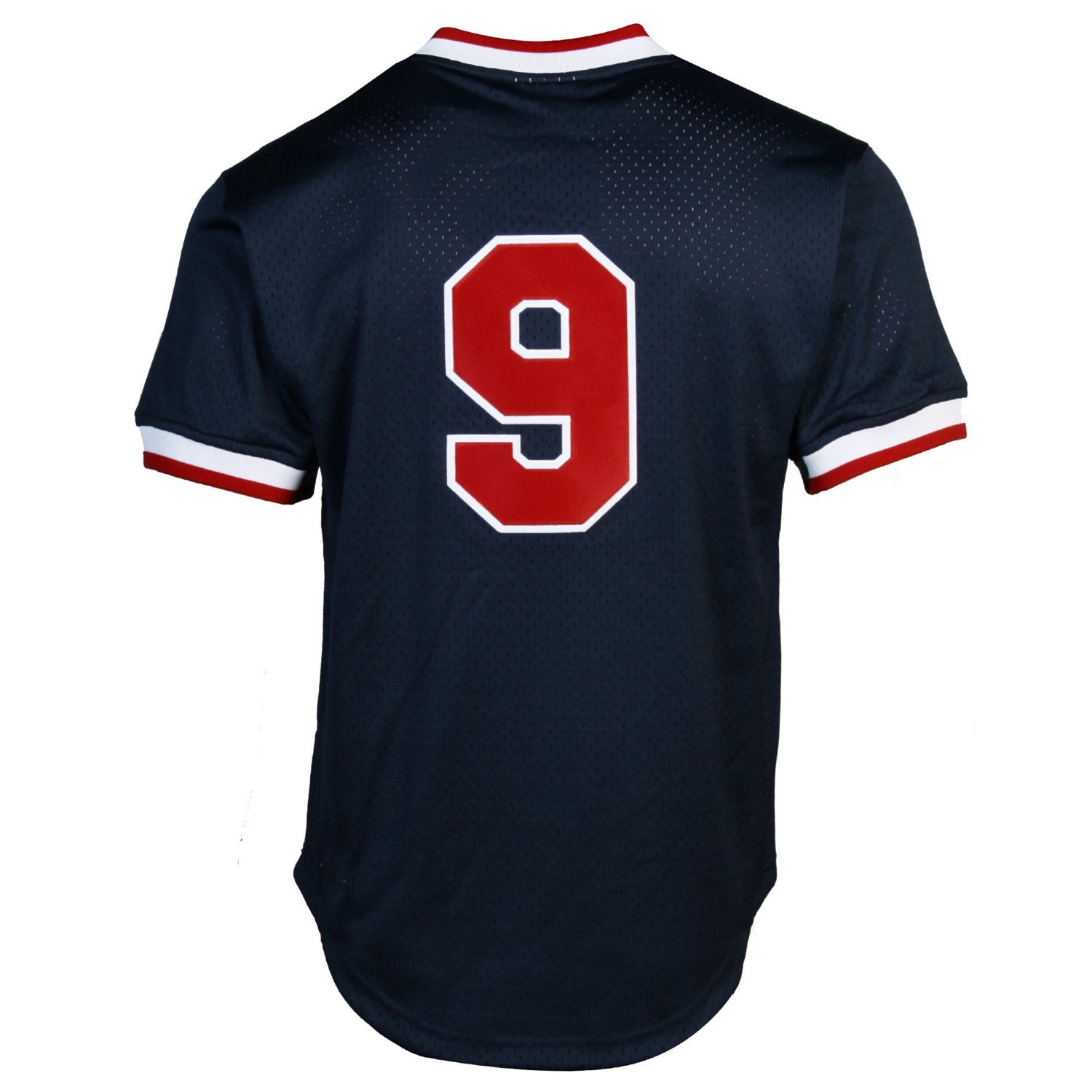 Mitchell  Ness Ted Williams Boston Sox 1990 Authentic Cooperstown Collection Batting Practice Jersey - Blue - view number 3
