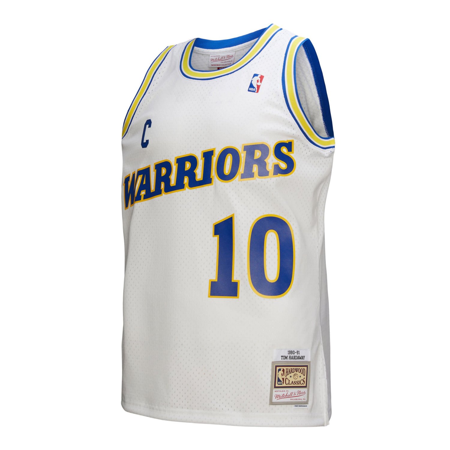 Mitchell  Ness Tim Hardaway Golden State Warriors Hardwood Classics 1990 91 Swingman Jersey                                      - view number 2