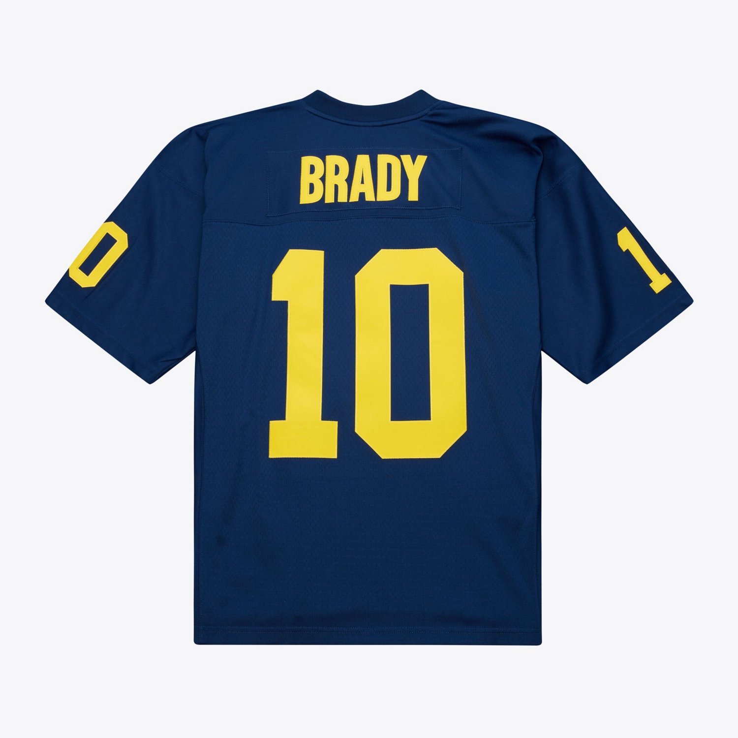 Mitchell  Ness Tom Brady Michigan Wolverines 1999 College Vault Jersey - view number 2