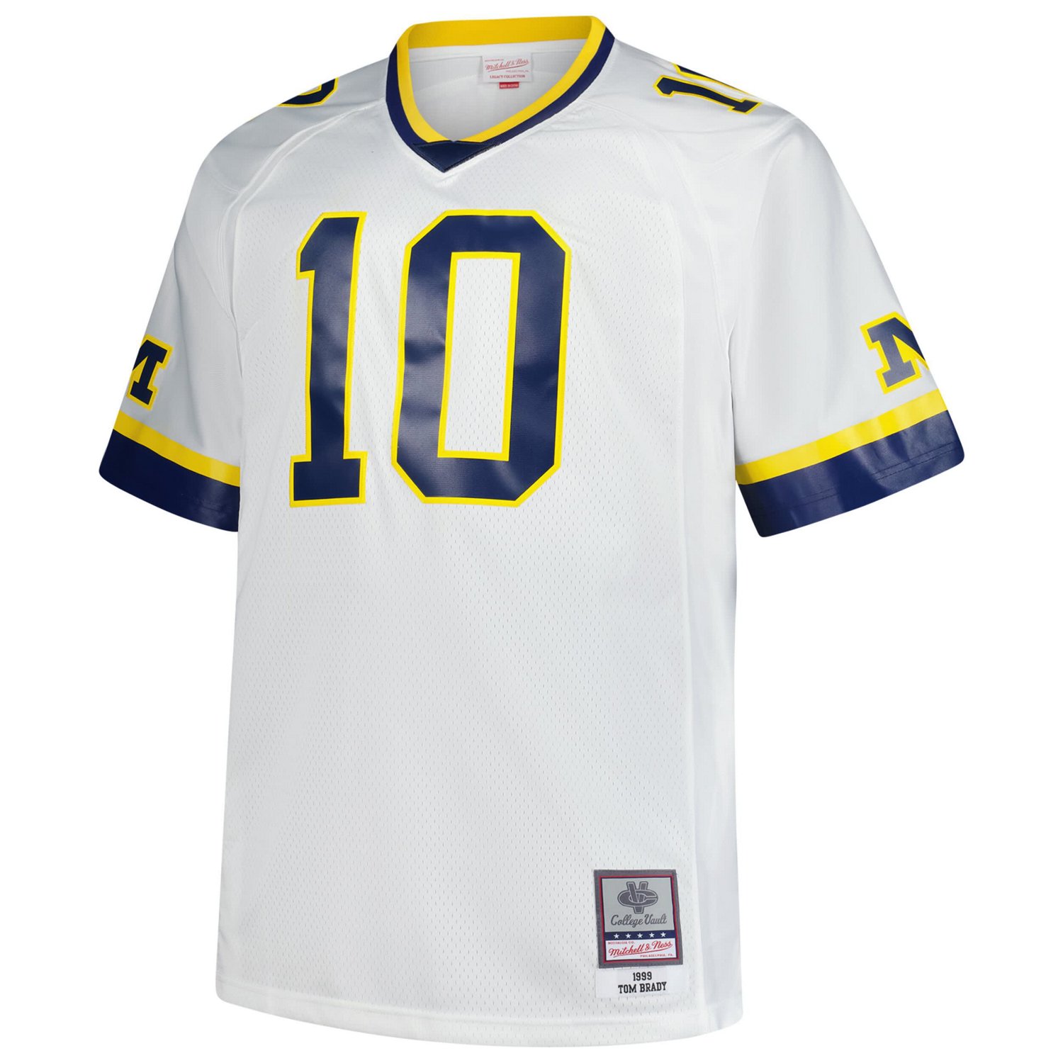 Mitchell  Ness Tom Brady Michigan Wolverines Big  Tall 1999 Legacy Jersey - view number 2