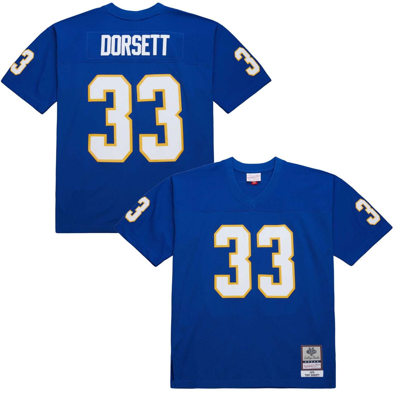 Mitchell  Ness Tony Dorsett Pitt Panthers 1976 College Vault Legacy Jersey