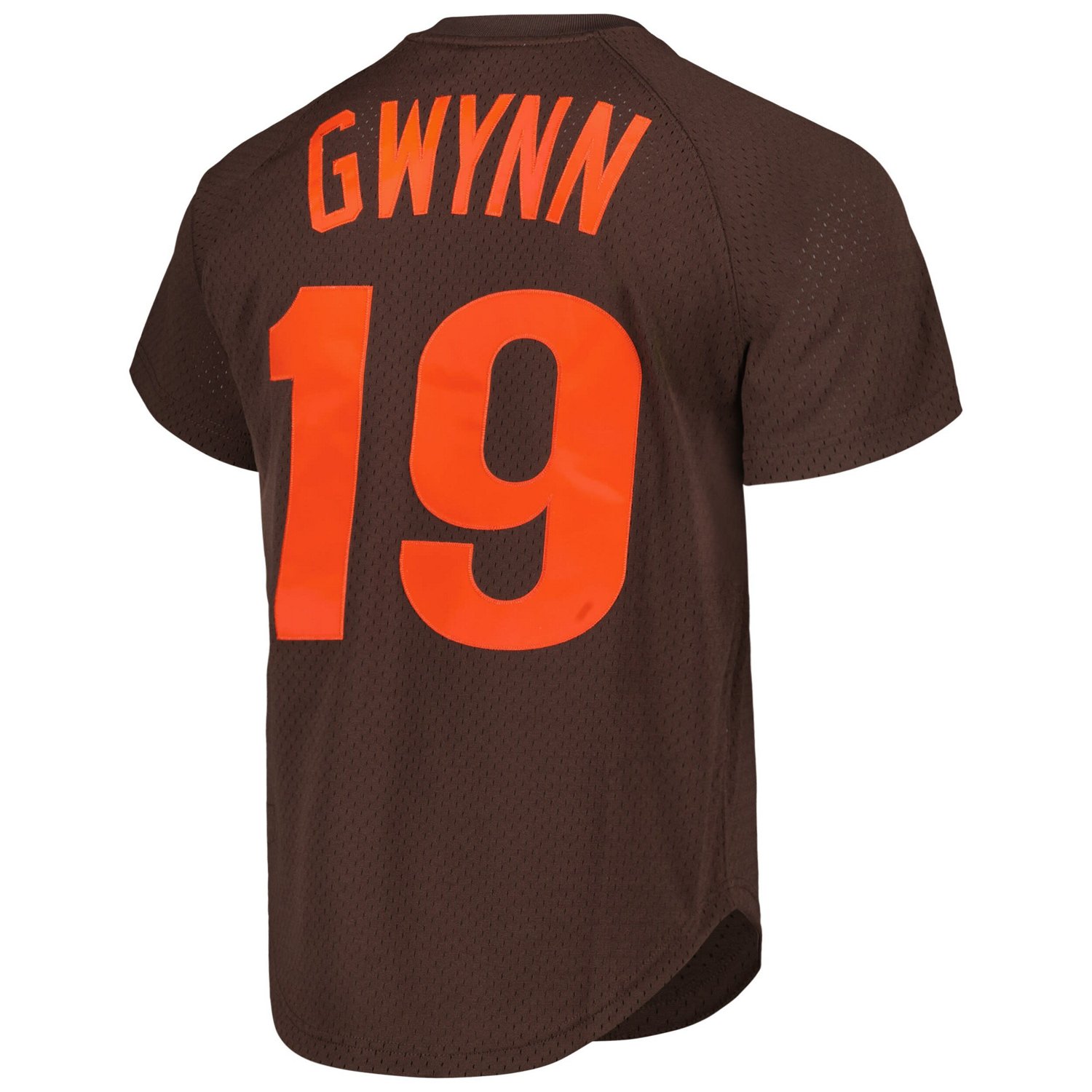 Mitchell  Ness Tony Gwynn San Diego Padres 1985 Authentic Cooperstown Collection Mesh Batting Practice Jersey                    - view number 3