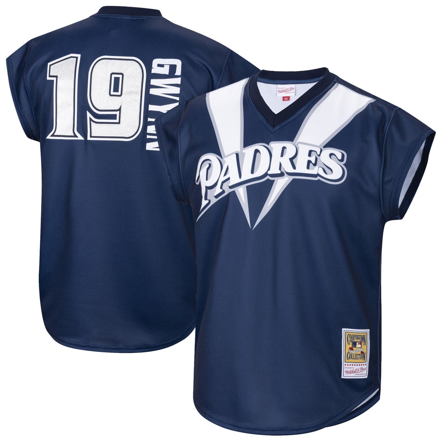 Mitchell  Ness Tony Gwynn San Diego Padres 1999 Authentic Jersey                                                                 - view number 1