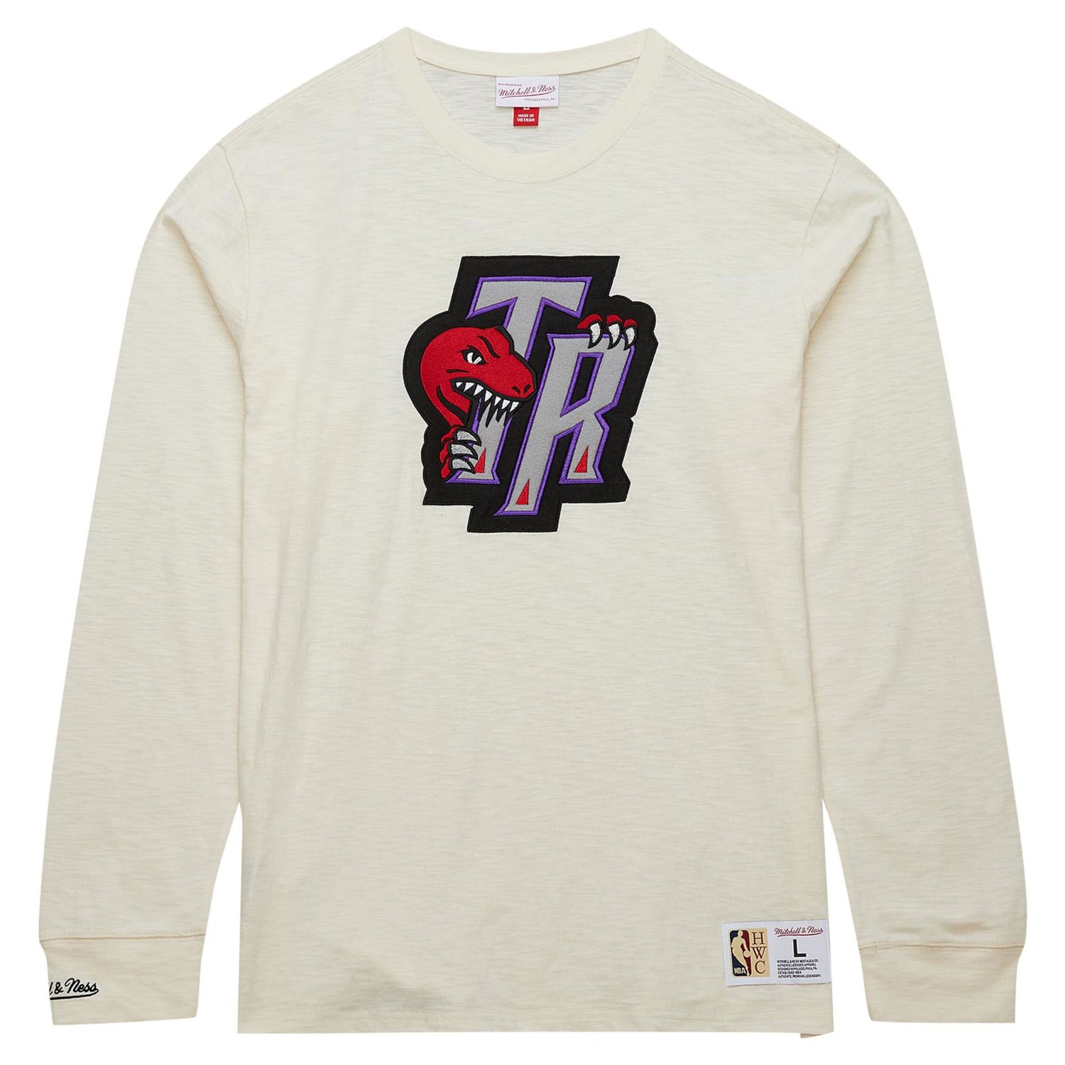 Mitchell  Ness Toronto Raptors Hardwood Classics Vintage Long Sleeve T-Shirt                                                     - view number 2