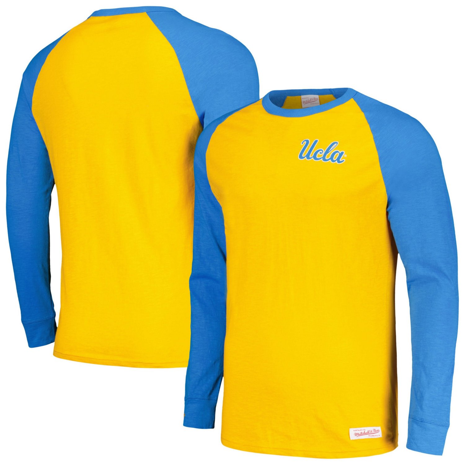 Mitchell  Ness UCLA Bruins Legendary Slub Raglan Long Sleeve T-Shirt