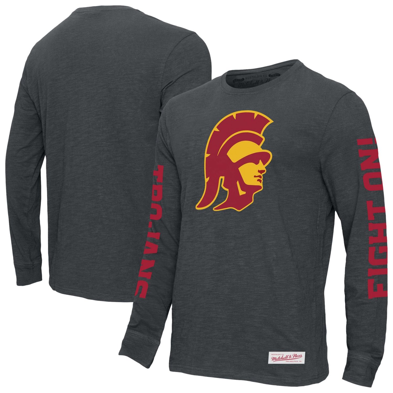 Mitchell  Ness USC Trojans Team Pride Long Sleeve T-Shirt                                                                        - view number 1