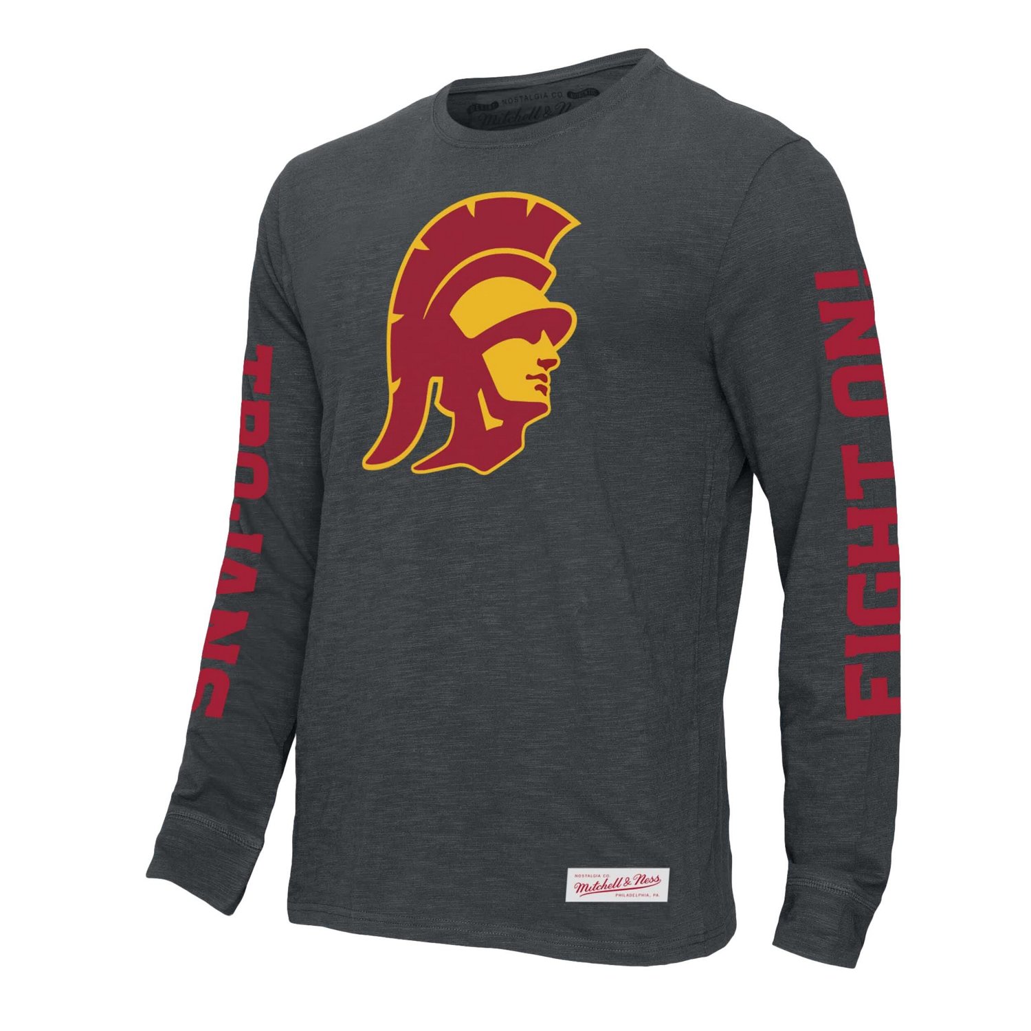 Mitchell  Ness USC Trojans Team Pride Long Sleeve T-Shirt                                                                        - view number 2