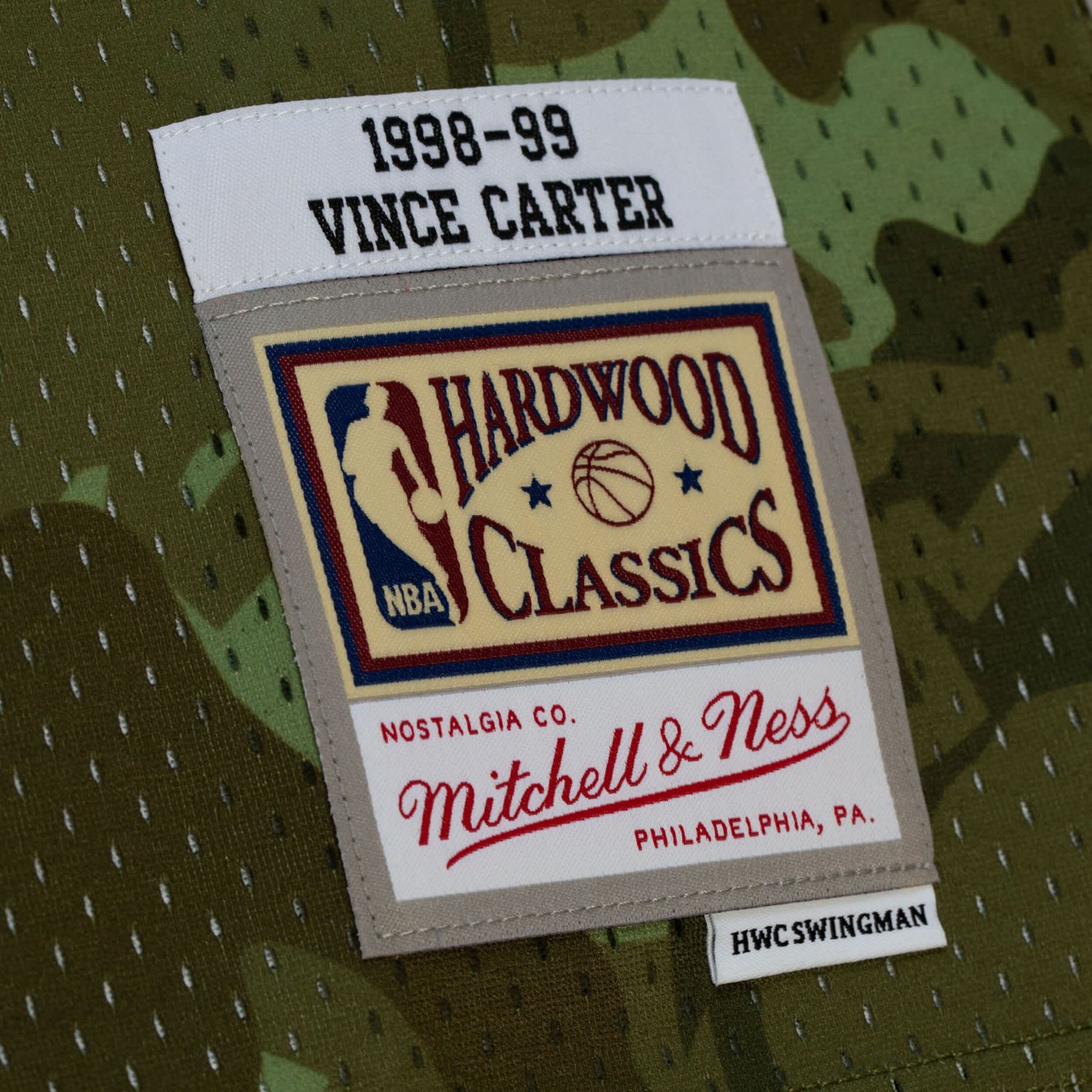 Mitchell  Ness Vince Carter Toronto Raptors Hardwood Classics 1998 99 Ghost Swingman Jersey                                      - view number 4