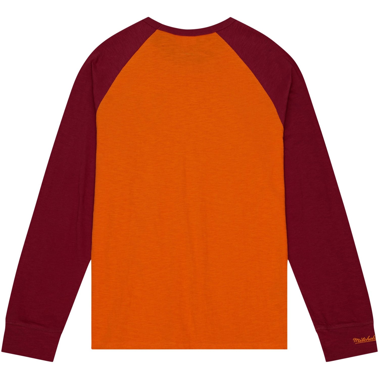 Mitchell  Ness Virginia Tech Hokies Legendary Slub Raglan Long Sleeve T-Shirt