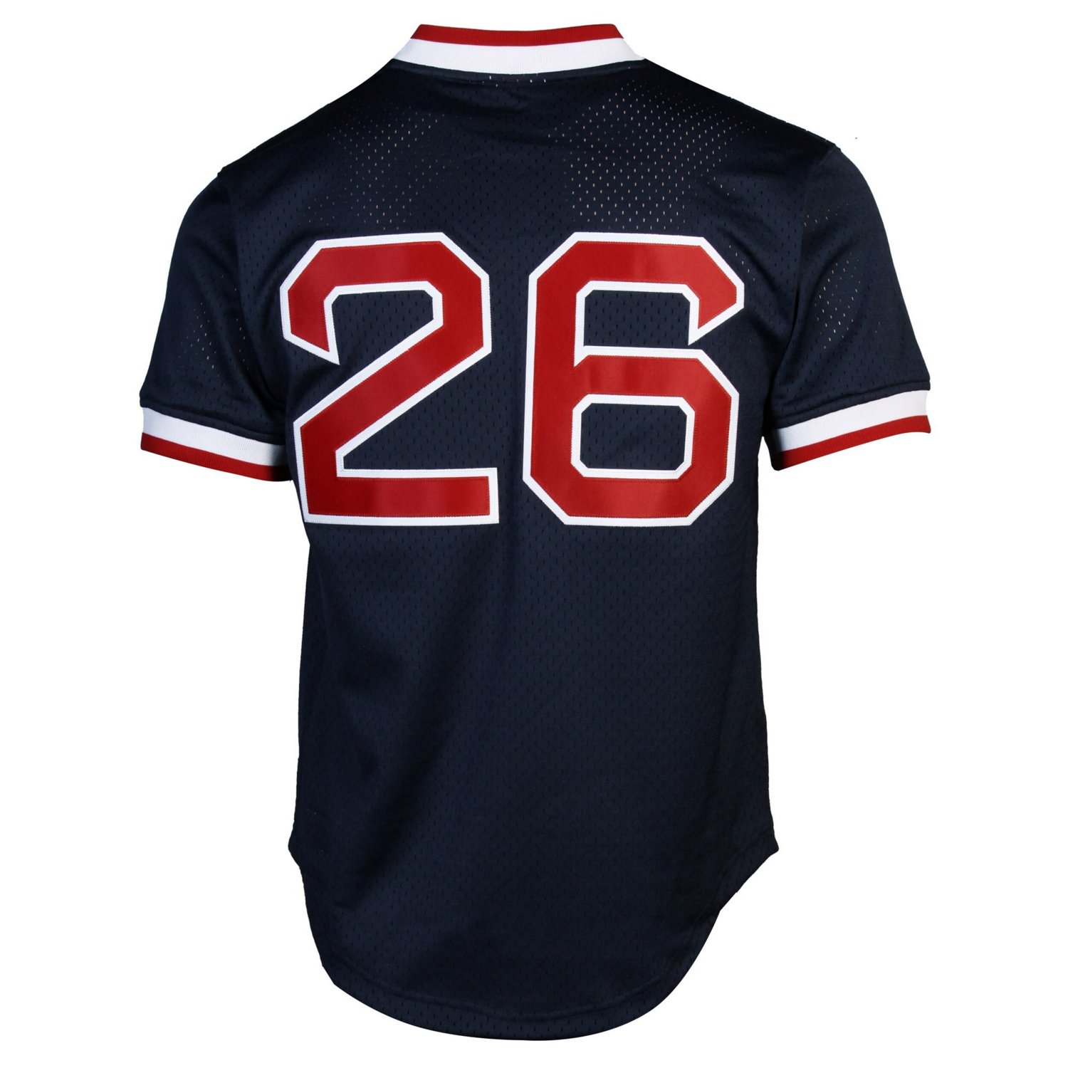 Mitchell  Ness Wade Boggs Boston Sox 1992 Authentic Cooperstown Collection Batting Practice Jersey - Blue - view number 3