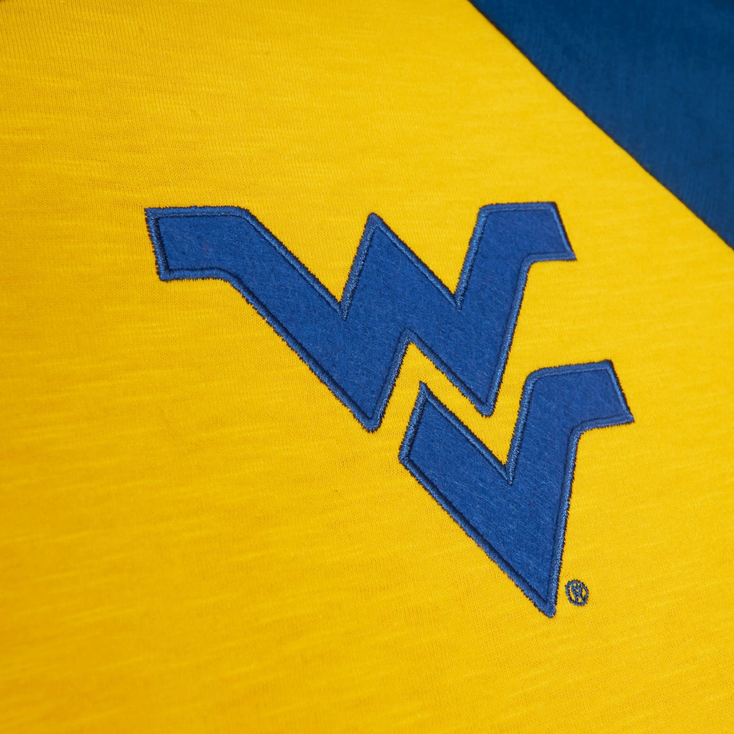 Mitchell  Ness West Virginia Mountaineers Legendary Slub Raglan Long Sleeve T-Shirt - view number 4
