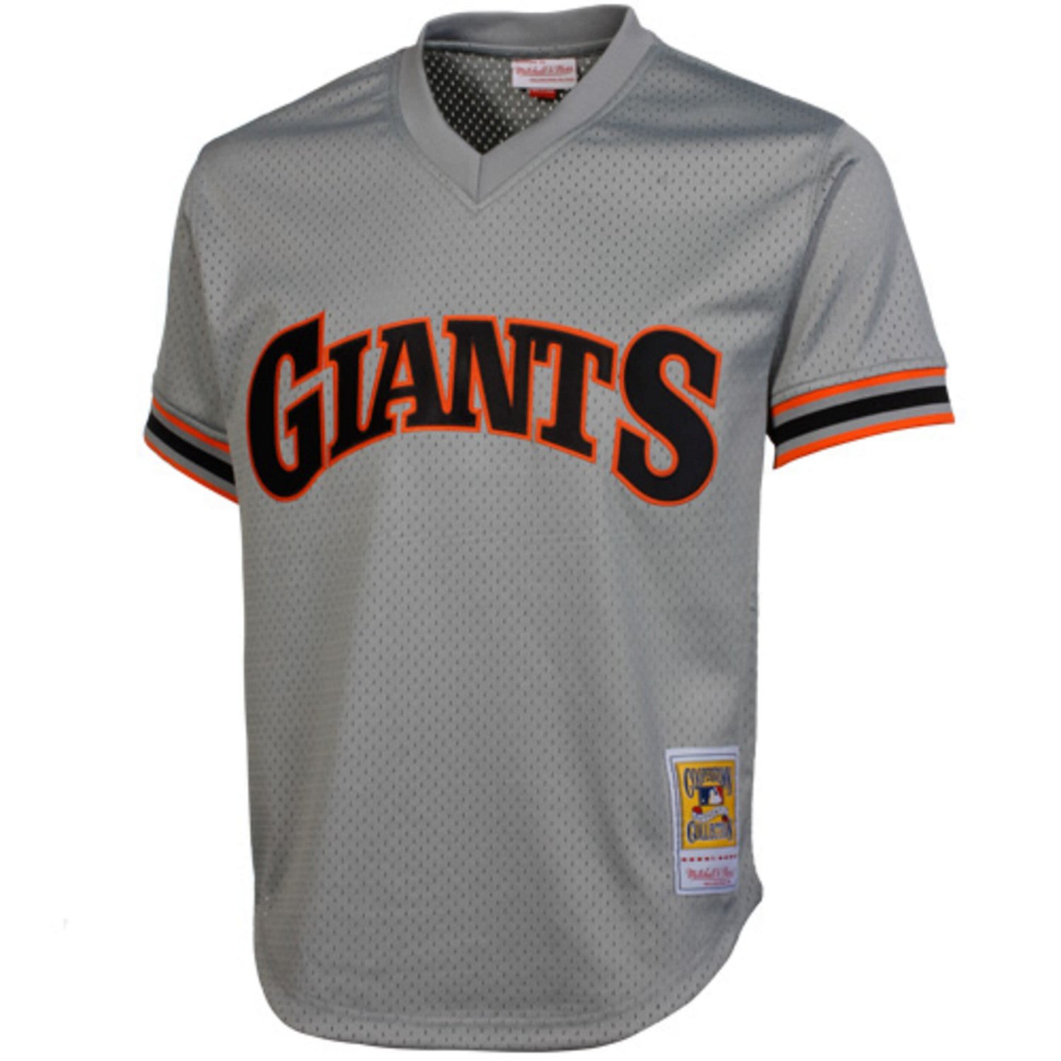 Mitchell  Ness Will Clark San Francisco Giants 1989 Authentic Cooperstown Collection Batting Practice Jersey - - view number 2