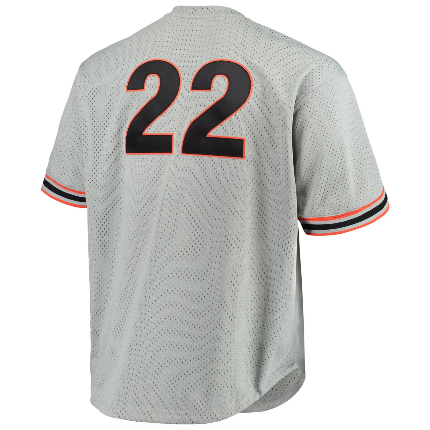 Mitchell  Ness Will Clark San Francisco Giants Big  Tall Cooperstown Collection Mesh Batting Practice Jersey - view number 3