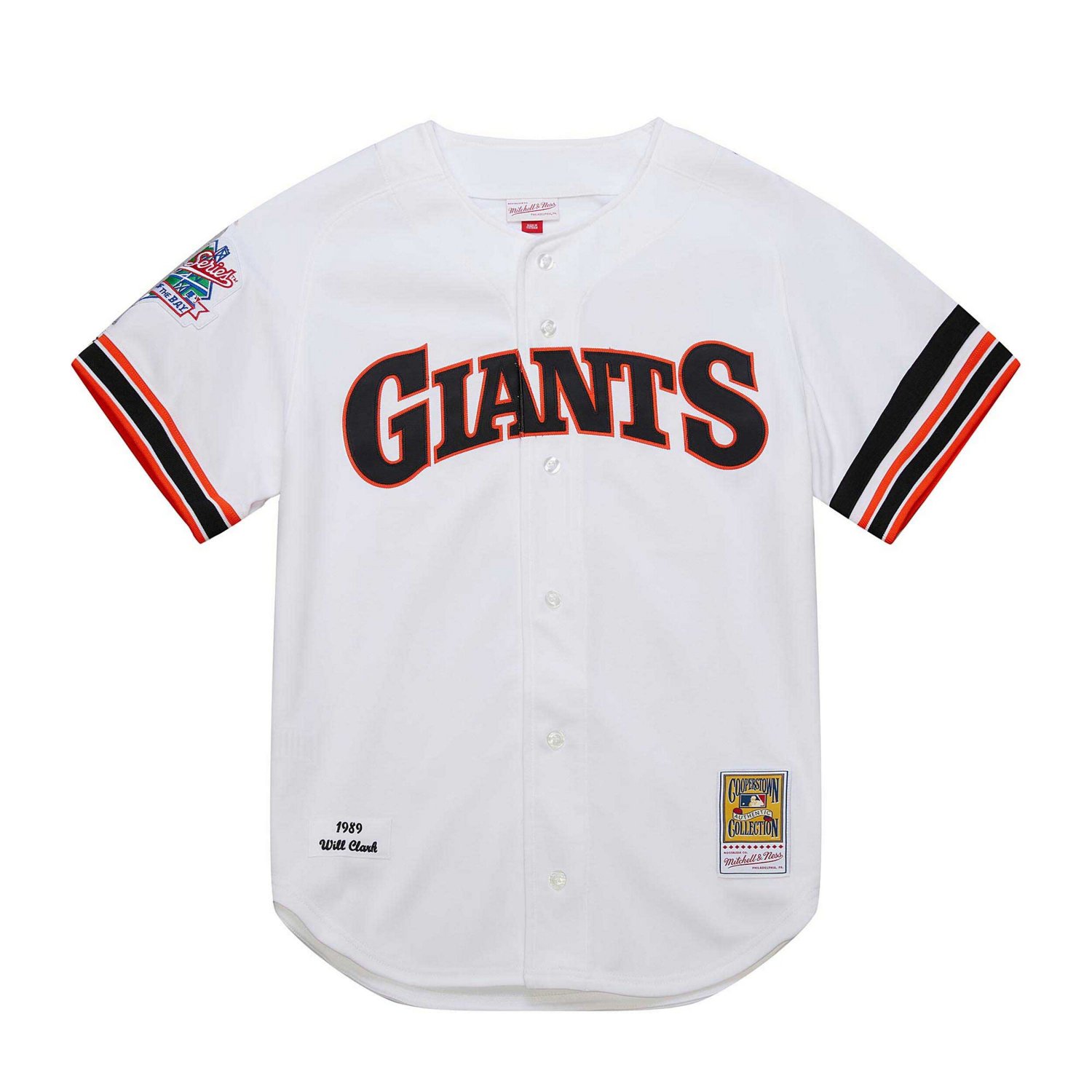 Mitchell  Ness Will Clark San Francisco Giants Cooperstown Collection 1989 Authentic Jersey