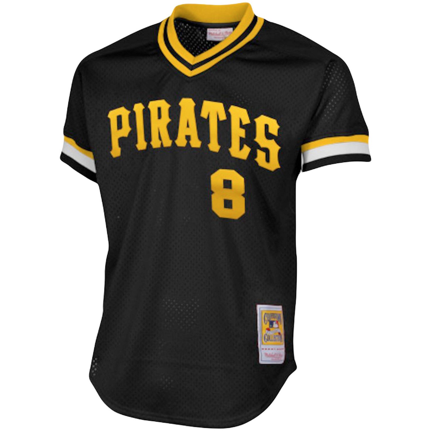 Mitchell  Ness Willie Stargell Pittsburgh Pirates Cooperstown Collection Big  Tall Mesh Batting Practice Jersey - view number 2