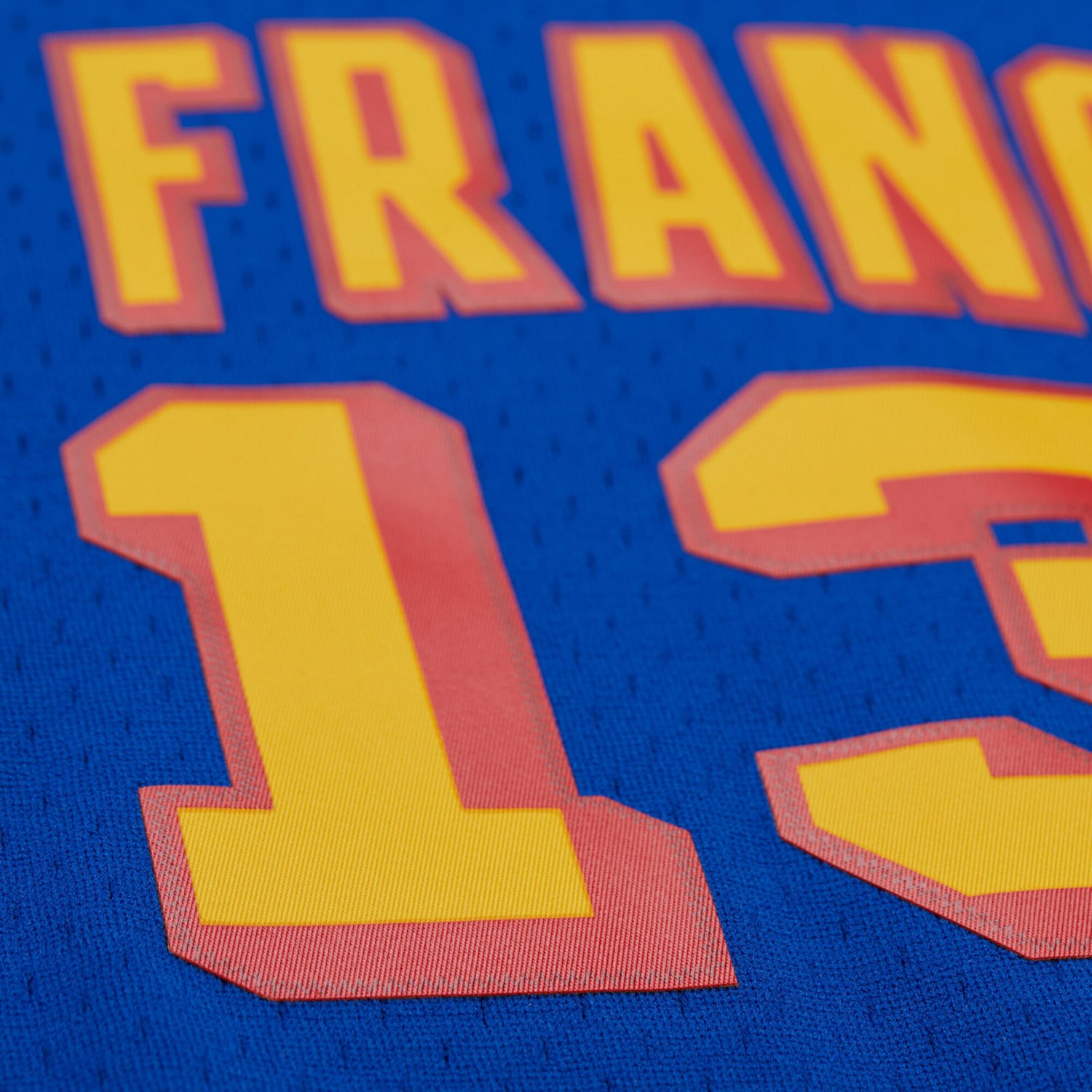 Mitchell  Ness Wilt Chamberlain San Francisco Warriors Hardwood Classics 1963 64 Swingman Jersey