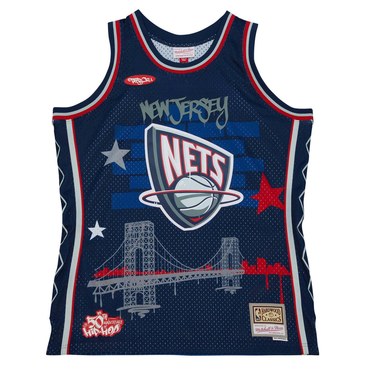 Mitchell  Ness x Tats Cru New Jersey Nets Hardwood Classics Fashion Jersey - view number 2