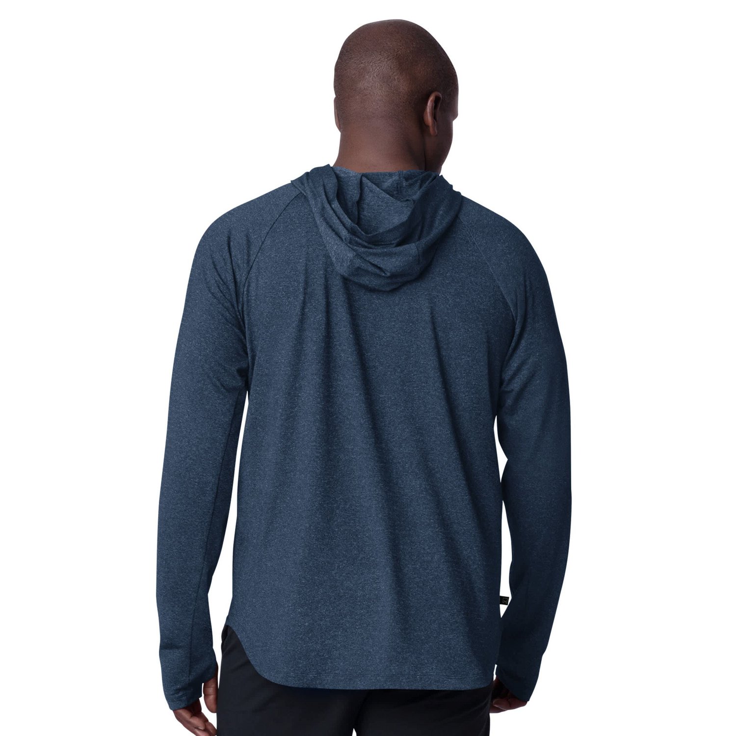 MSX by Michael Strahan St Louis Blues Fast Track Raglan Long Sleeve Hoodie T-Shirt