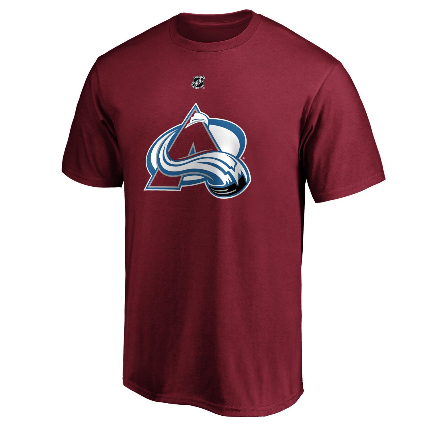 Nathan MacKinnon Colorado Avalanche Team Authentic Stack Name  Number T-Shirt                                                    - view number 2
