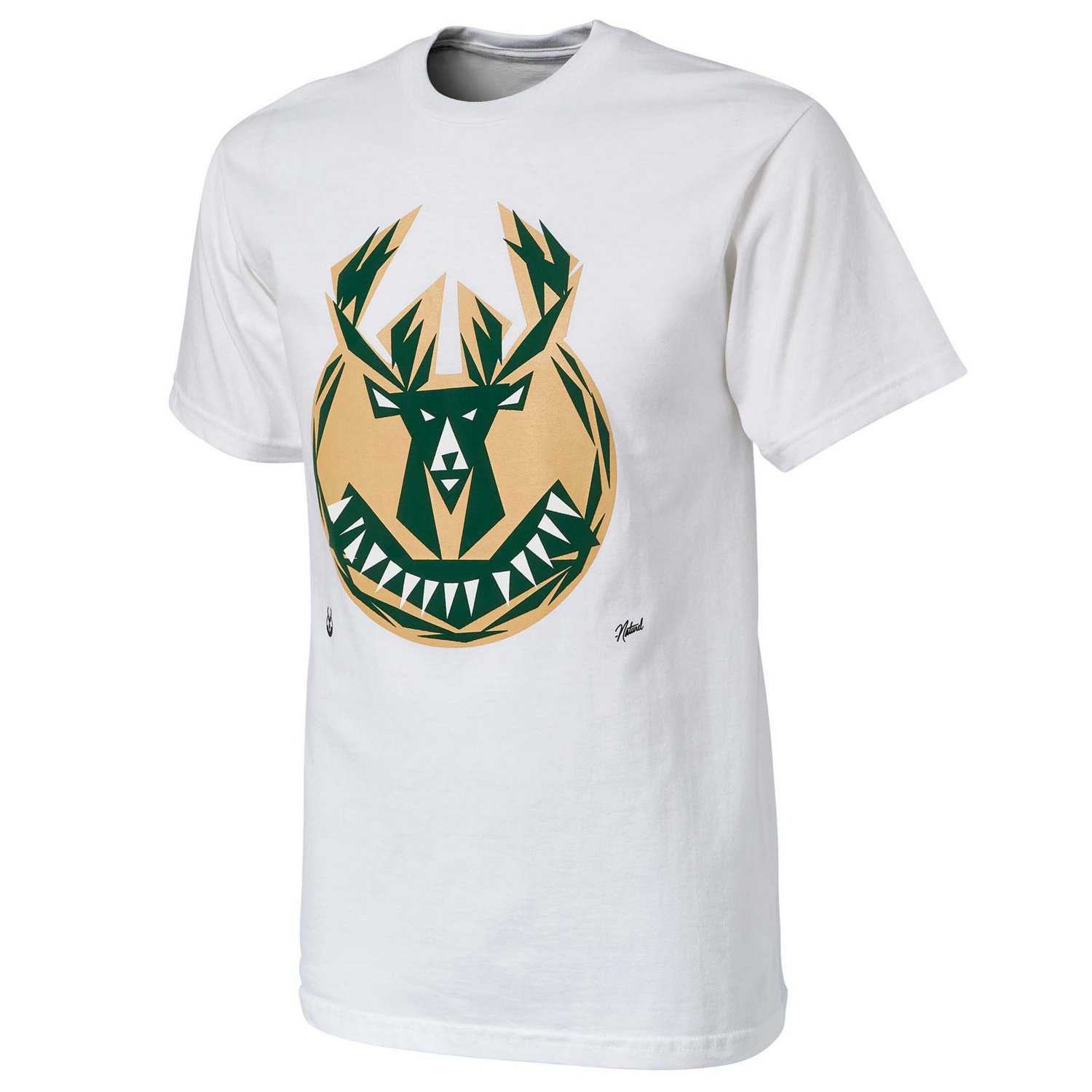 NBA x Naturel Milwaukee Bucks No Caller ID T-Shirt                                                                               - view number 2