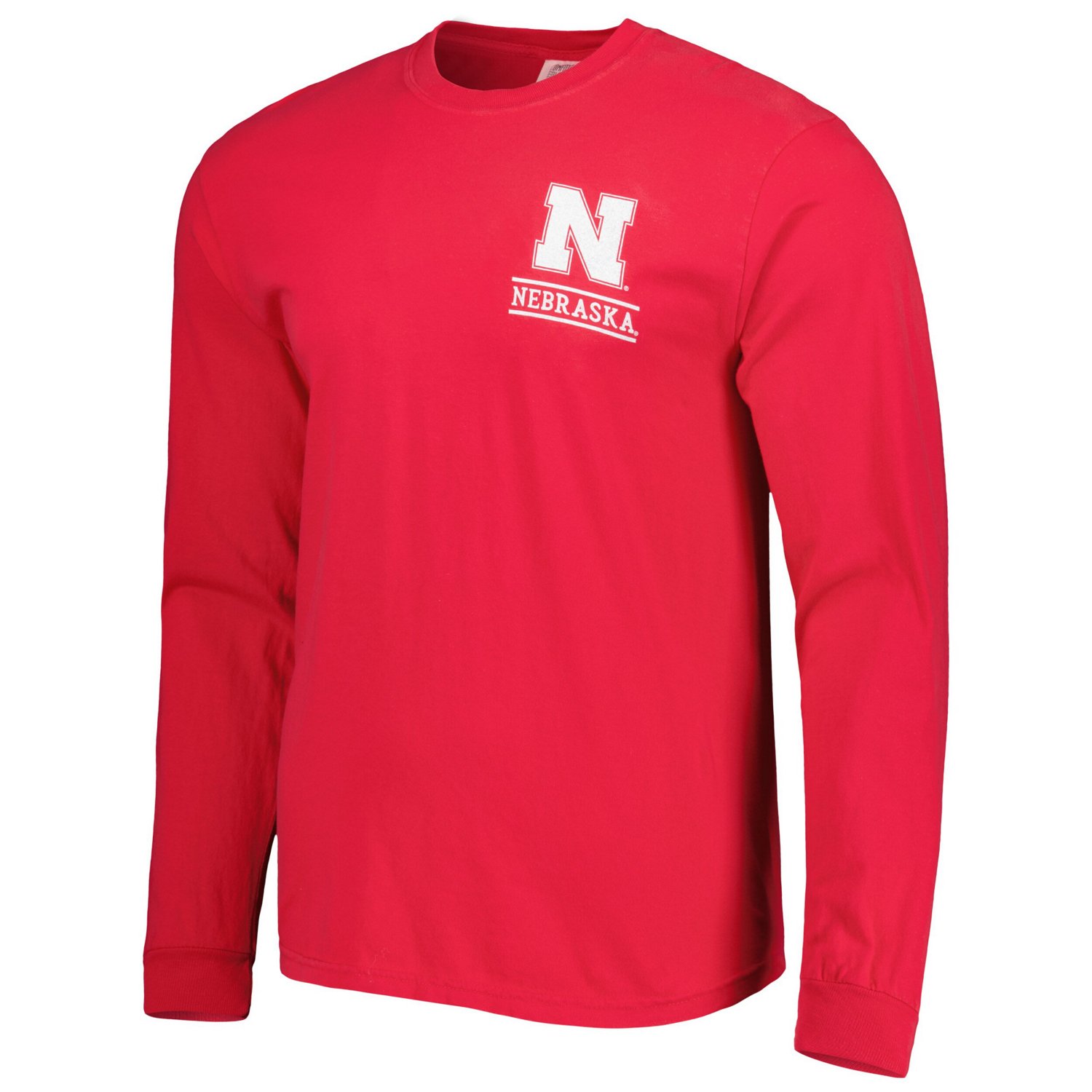 Nebraska Huskers Circle Campus Scene Long Sleeve T-Shirt - view number 2