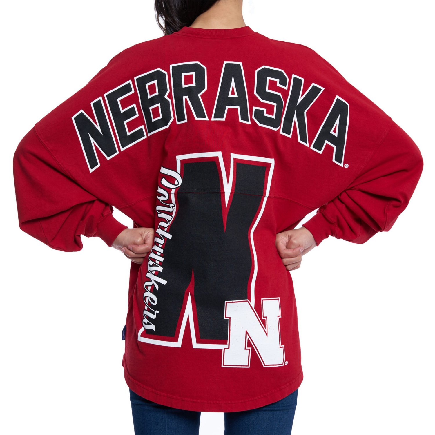Nebraska Huskers Loud n Proud Spirit Jersey T-Shirt - view number 4